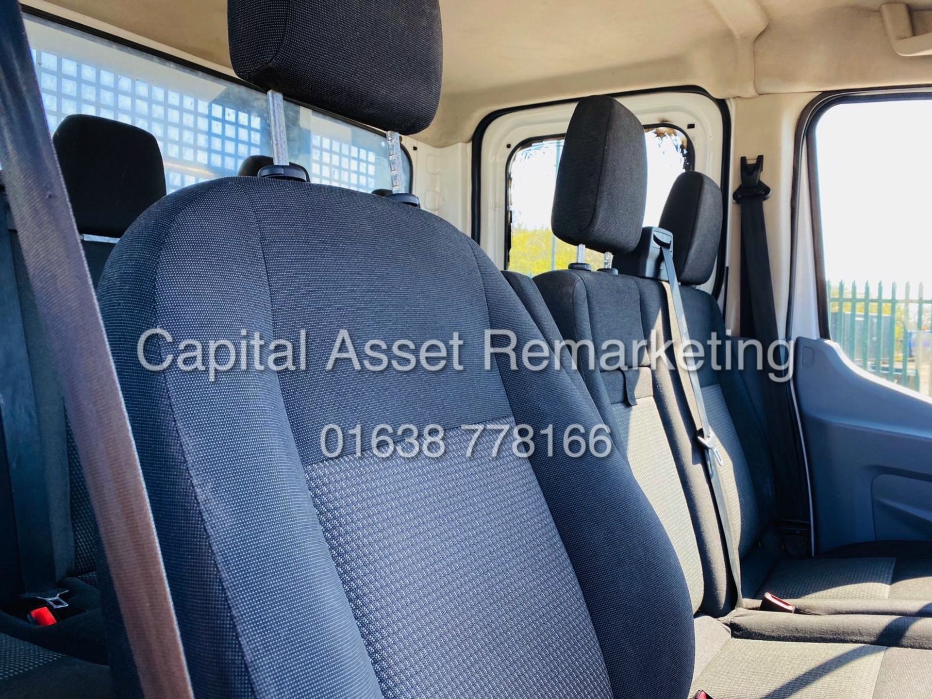 FORD TRANSIT 2.2TDCI "125PSI" TWIN REAR WHELL *TIPPER* (2017 MODEL) 1 OWNER FSH *EURO 6-ULEZ ACTIVE* - Image 16 of 23