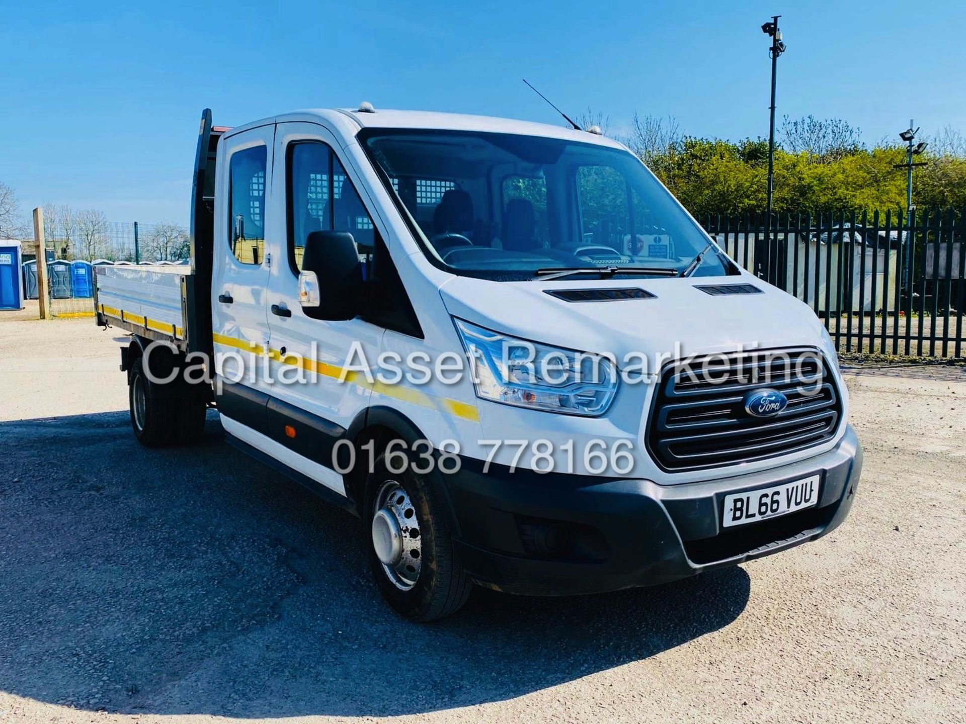 FORD TRANSIT 2.2TDCI "125PSI" TWIN REAR WHELL *TIPPER* (2017 MODEL) 1 OWNER FSH *EURO 6-ULEZ ACTIVE* - Image 12 of 23