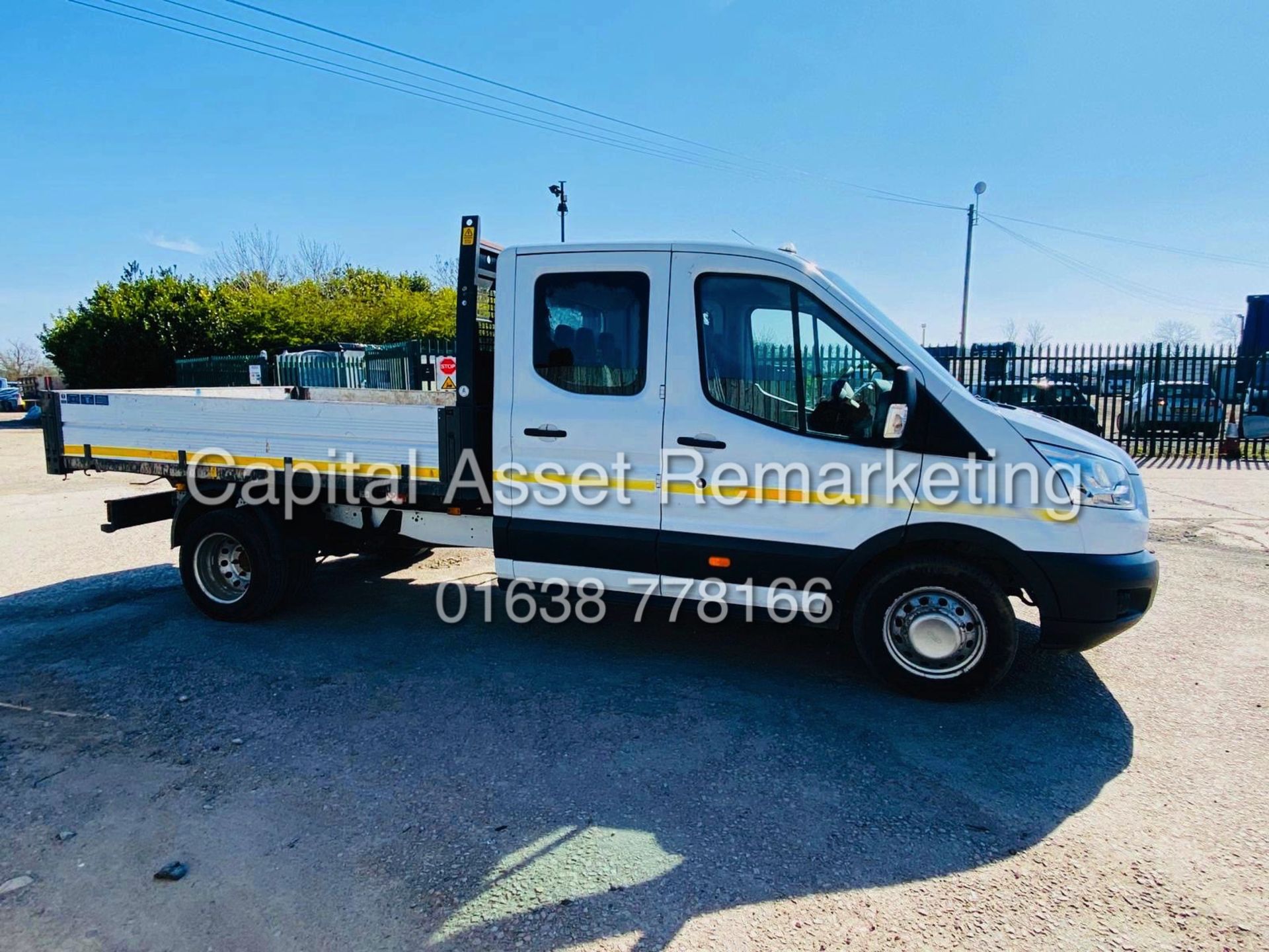 FORD TRANSIT 2.2TDCI "125PSI" TWIN REAR WHELL *TIPPER* (2017 MODEL) 1 OWNER FSH *EURO 6-ULEZ ACTIVE* - Image 10 of 23