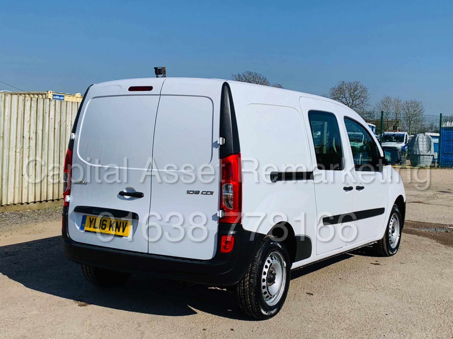 MERCEDES-BENZ CITAN 109 CDI *XLWB- 5 SEATER CREW VAN* (2016) *CRUISE CONTROL* (1 OWNER-FULL HISTORY) - Image 11 of 41