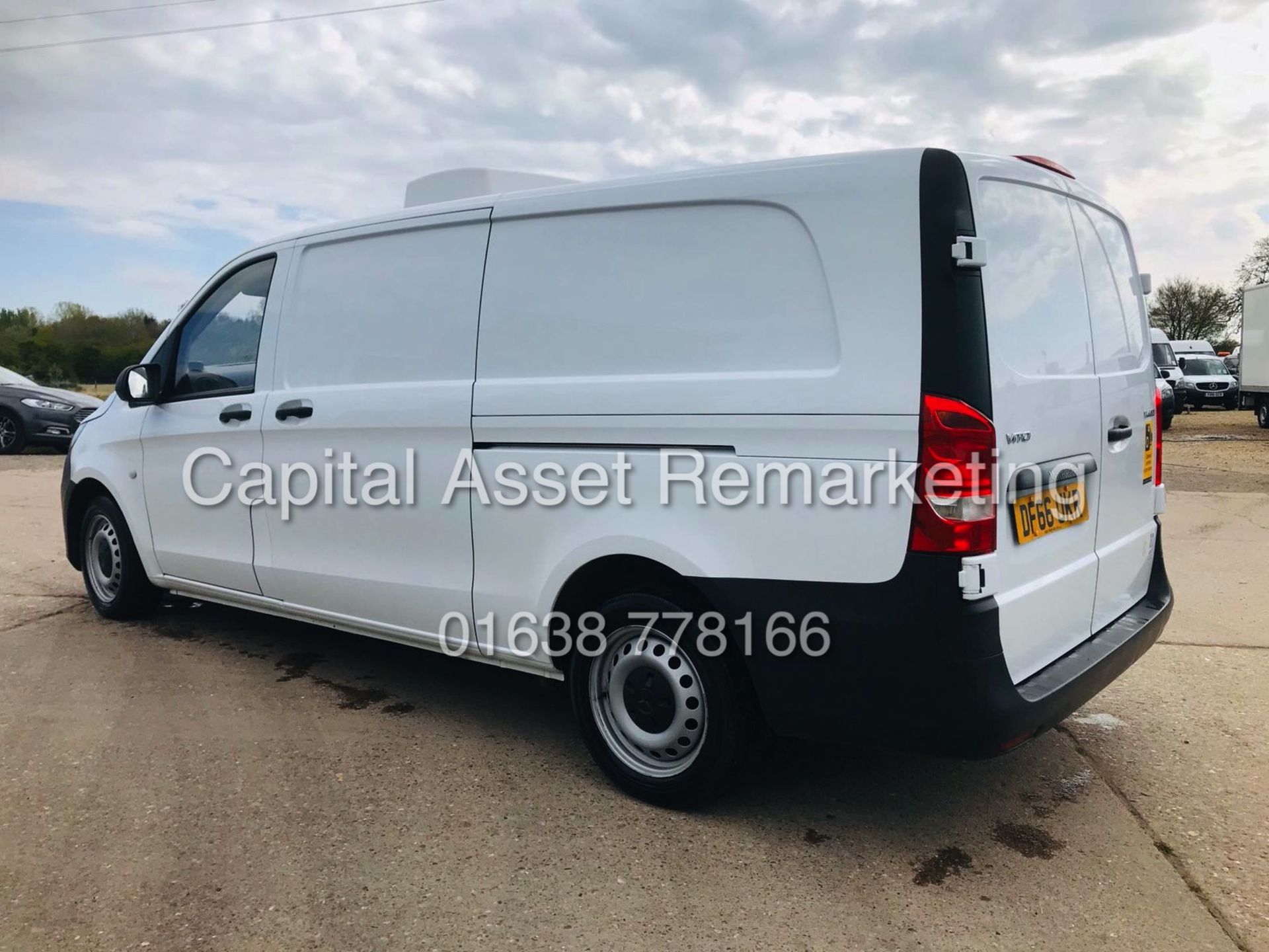 On Sale MERCEDES VITO 114CDI BLUETEC (2017 MODEL) LWB FRIDGE / CHILLER VAN *1 OWNER FSH* GAH UNIT - - Image 9 of 24