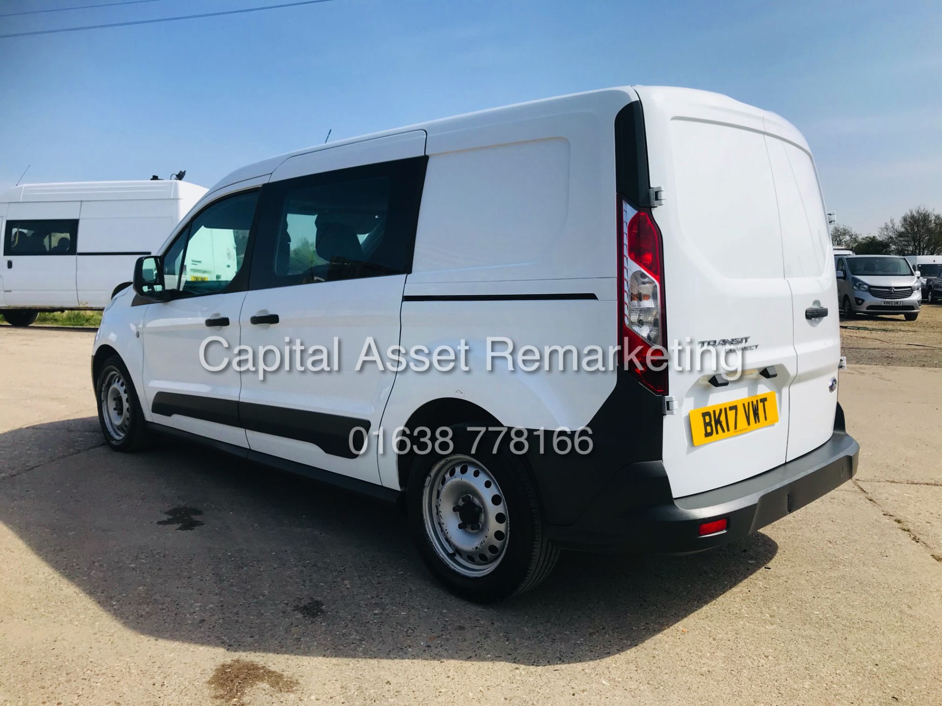 On Sale FORD TRANSIT CONNECT *5 SEATER CREW VAN* (2017 - EURO 6) '1.5 TDCI - (1 OWNER-FULL HISTORY) - Image 9 of 23