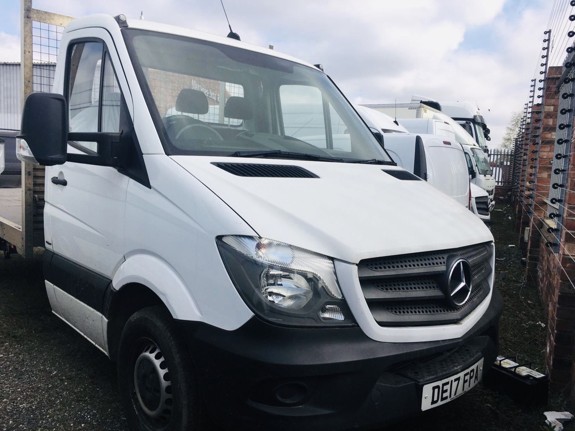 (ON SALE) MERCEDES SPRINTER 314CDI (140 BHP) "LONG WHEEL BASE FLATBED" 17 REG - 1 OWNER - ELEC PACK