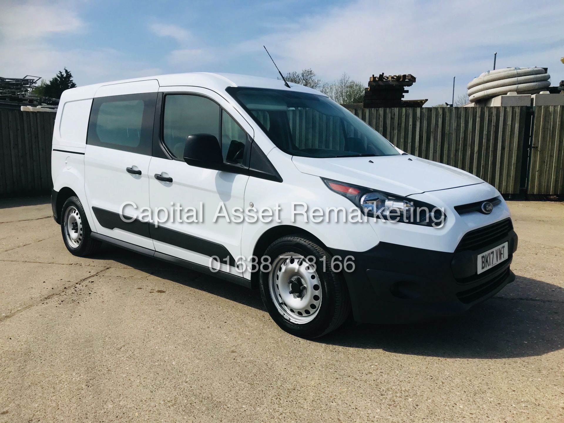 On Sale FORD TRANSIT CONNECT *5 SEATER CREW VAN* (2017 - EURO 6) '1.5 TDCI - (1 OWNER-FULL HISTORY) - Image 2 of 23