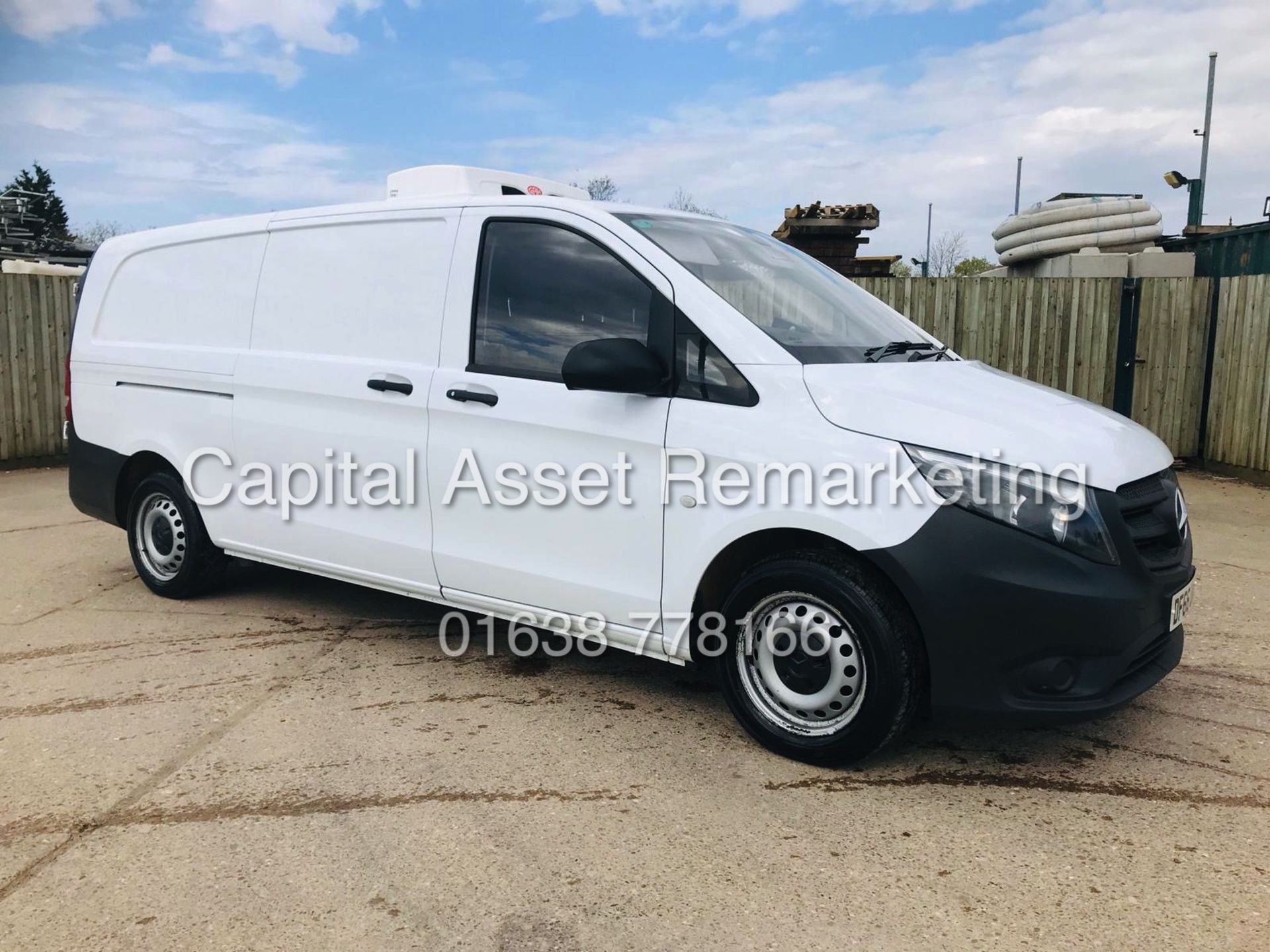 On Sale MERCEDES VITO 114CDI BLUETEC (2017 MODEL) LWB FRIDGE / CHILLER VAN *1 OWNER FSH* GAH UNIT - - Image 2 of 24