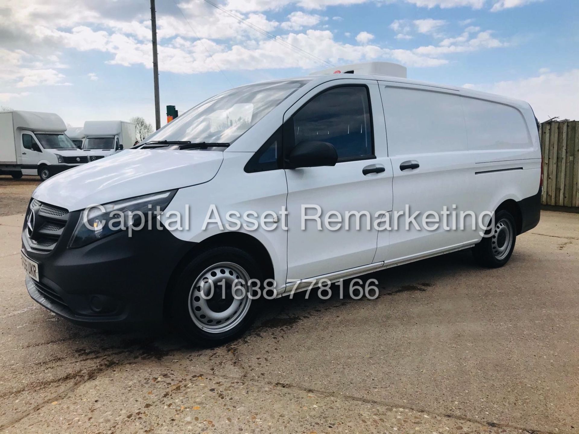 On Sale MERCEDES VITO 114CDI BLUETEC (2017 MODEL) LWB FRIDGE / CHILLER VAN *1 OWNER FSH* GAH UNIT - - Image 6 of 24