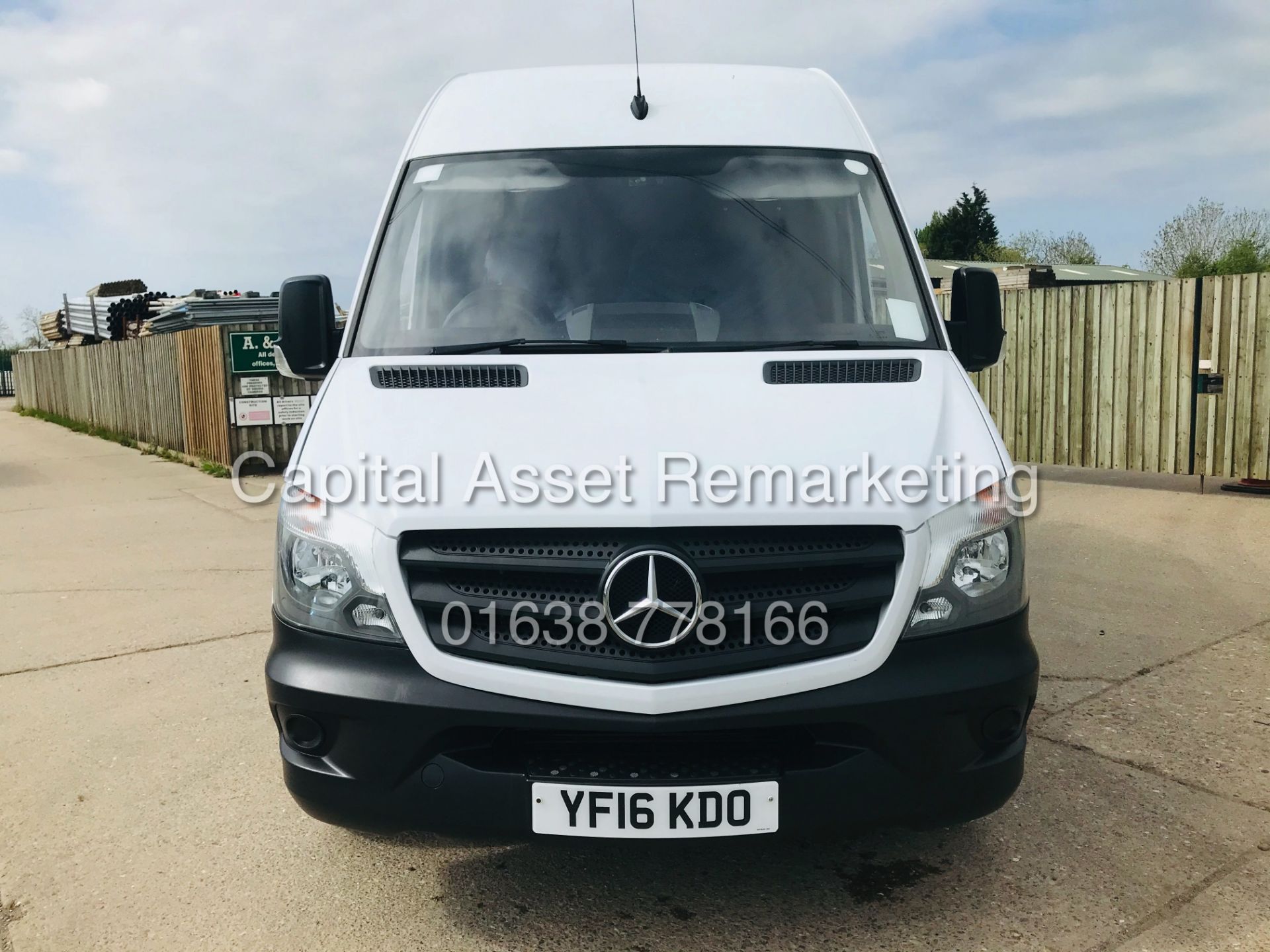 MERCEDES SPRINTER 313CDI "MWB" HI TOP PANEL VAN (16 REG) ONLY 89K MILES "FSH" 1 OWNER - CRUISE - Image 5 of 25