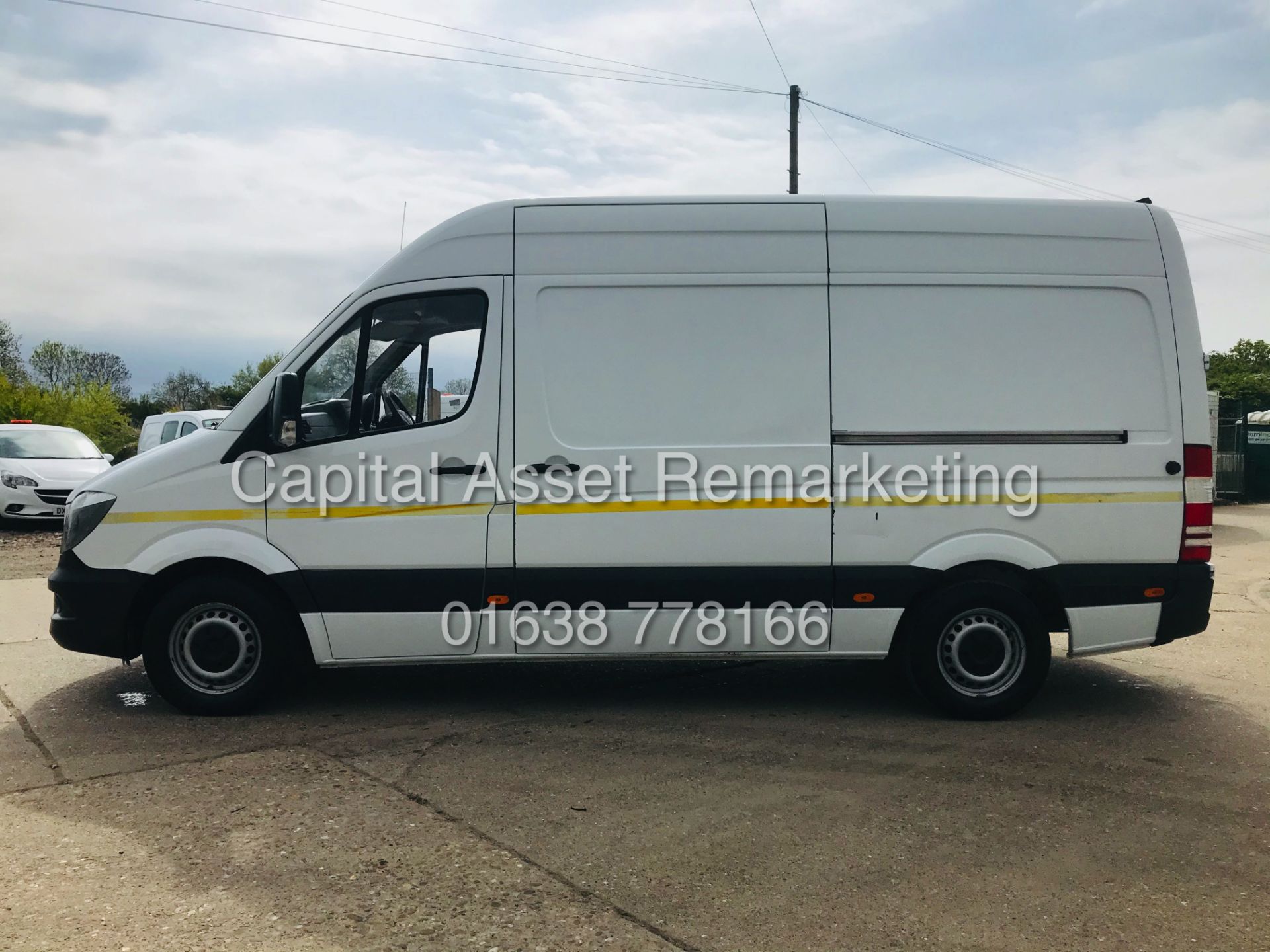 MERCEDES SPRINTER 313CDI "MWB" HI TOP PANEL VAN (16 REG) ONLY 89K MILES "FSH" 1 OWNER - CRUISE - Image 10 of 25