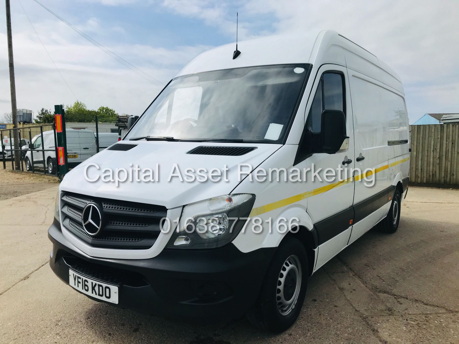 MERCEDES SPRINTER 313CDI "MWB" HI TOP PANEL VAN (16 REG) ONLY 89K MILES "FSH" 1 OWNER - CRUISE - Image 6 of 25