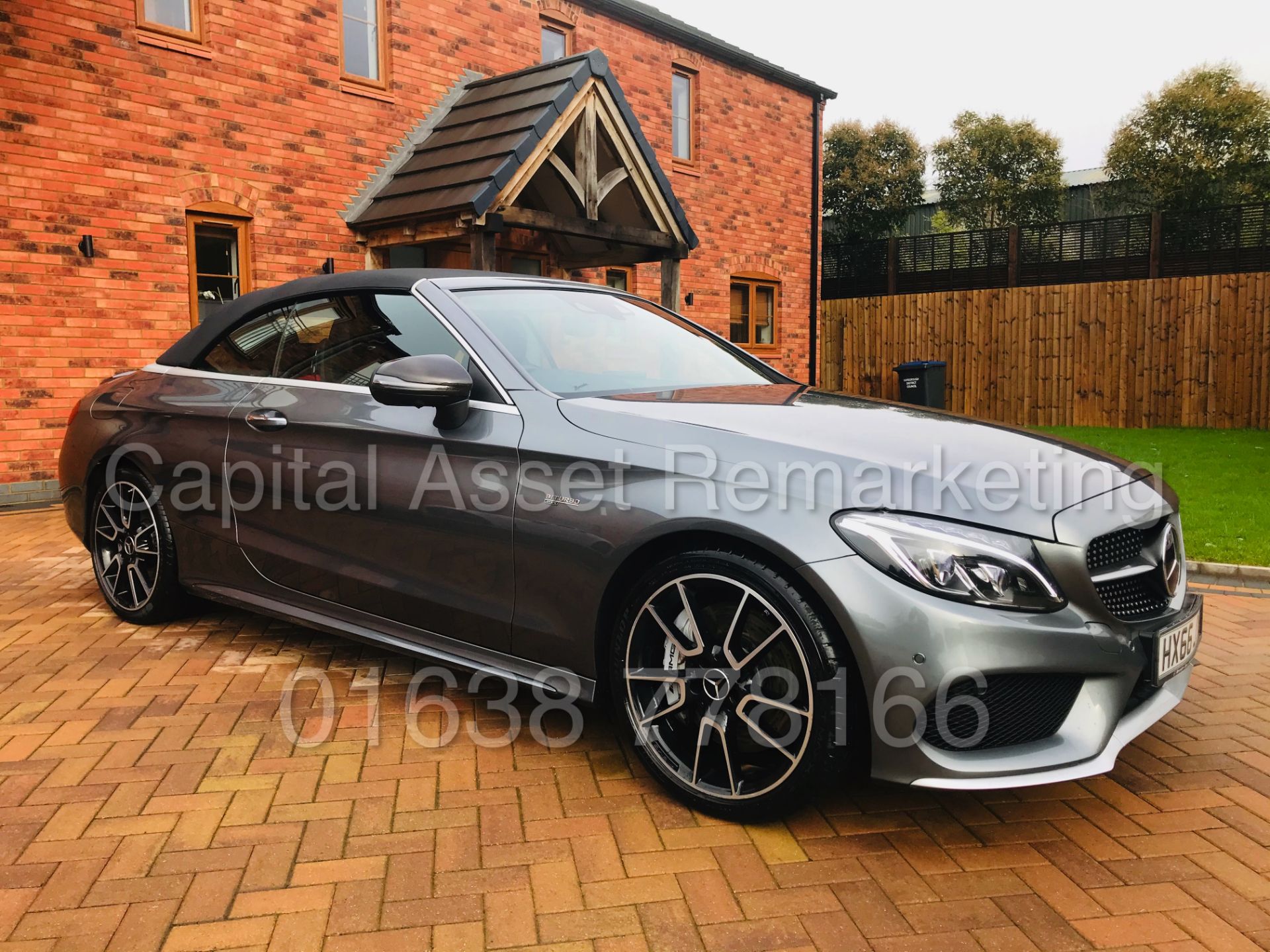 ON SALE MERCEDES-BENZ C43 *AMG BI-TURBO* CABRIOLET (2017) '3.0 V6 - 367 BHP - 4 MATIC - 9 SPEED AUTO - Image 4 of 59