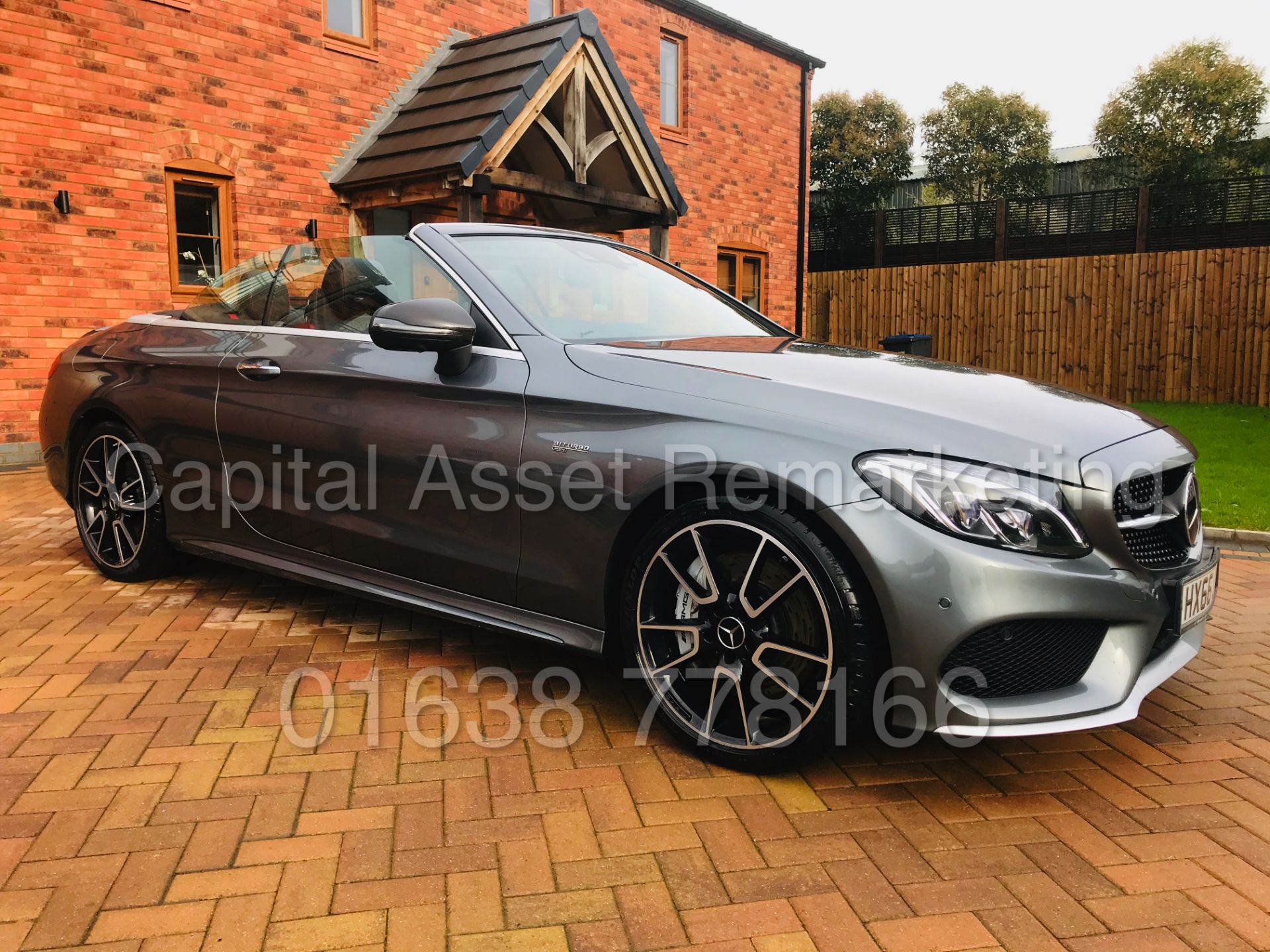 ON SALE MERCEDES-BENZ C43 *AMG BI-TURBO* CABRIOLET (2017) '3.0 V6 - 367 BHP - 4 MATIC - 9 SPEED AUTO - Image 3 of 59