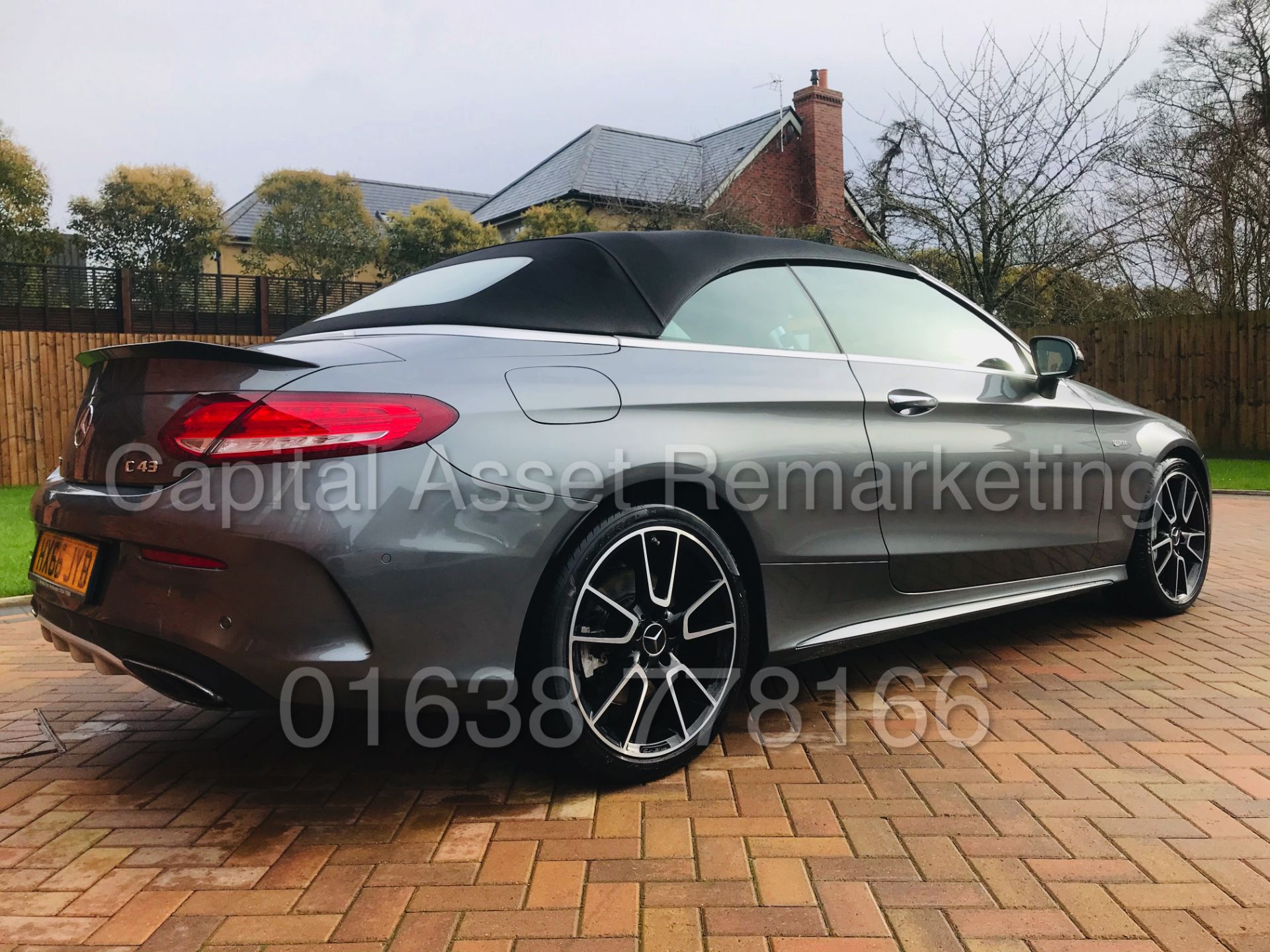 ON SALE MERCEDES-BENZ C43 *AMG BI-TURBO* CABRIOLET (2017) '3.0 V6 - 367 BHP - 4 MATIC - 9 SPEED AUTO - Image 25 of 59