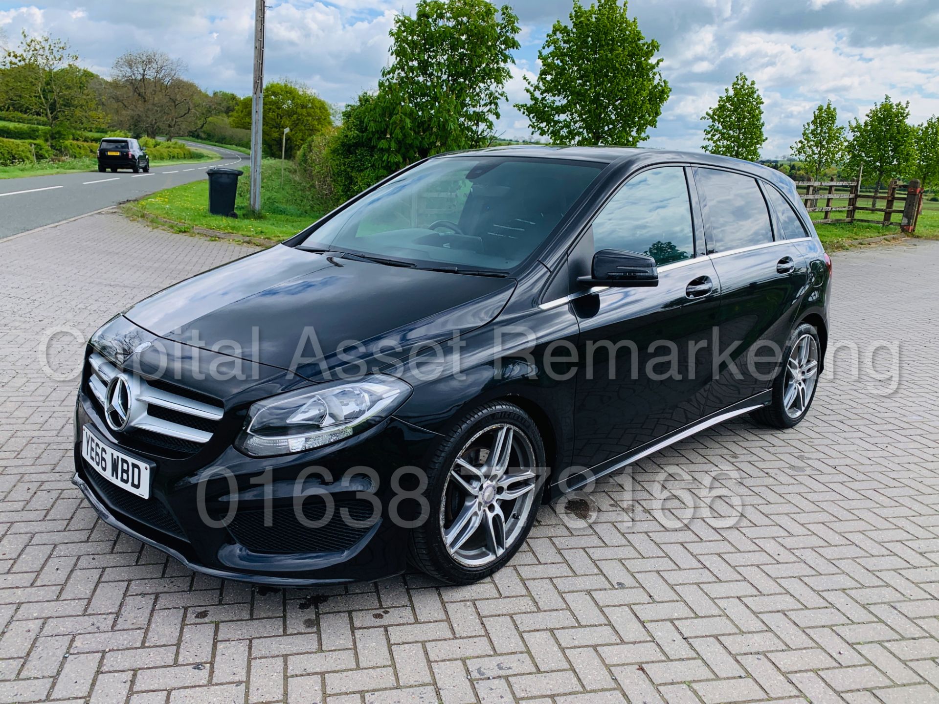 (ON SALE) MERCEDES B180d "AMG-LINE" BLACK EDITION - 2017 MODEL - 1 KEEPER - LEATHER - SAT NAV - Image 6 of 42