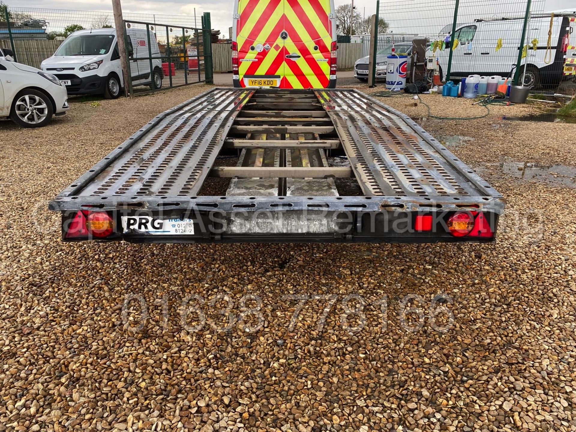 BRAIN JAMES - PRG CAR TRANSPORTER / RECOVERY TRAILER *18 FOOT LONG* (DUAL AXLE) **NO VAT** - Image 5 of 9