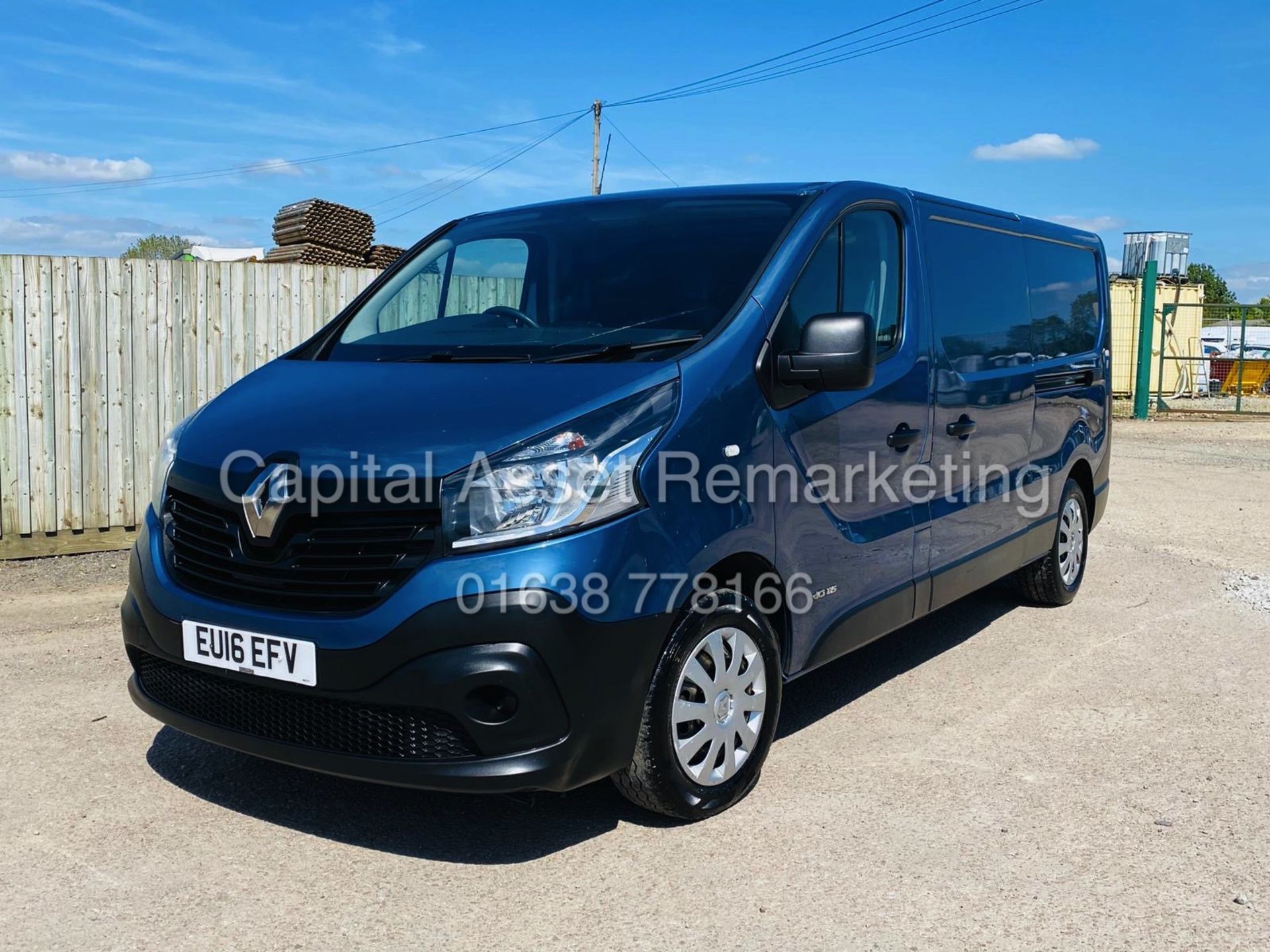 (ON SALE) RENAULT TRAFIC 1.6DCI 'BUSINESS EDITION" LWB (16 REG) AIR CON - COMFORT PACK - NO VAT!!! - Image 2 of 21