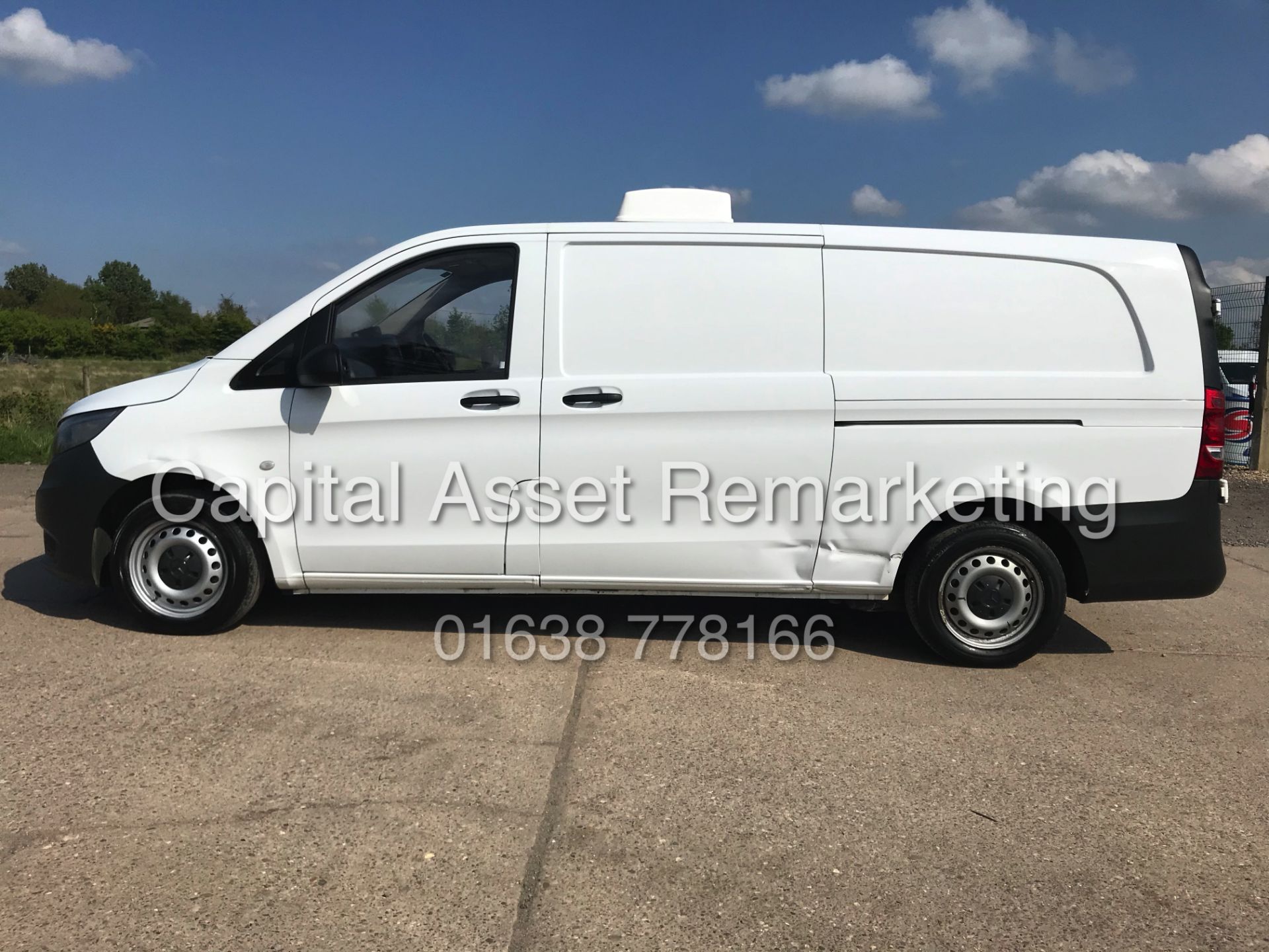 On Sale MERCEDES VITO 114CDI BLUETEC (2017 MODEL) LWB *FRIDGE / CHILLER* VAN - GAH UNIT -1 OWNER FSH - Image 12 of 22