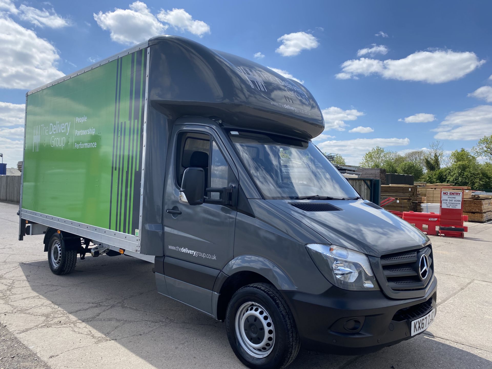 MERCEDES SPRINTER 314CDI "LWB" LUTON BOX VAN WITH ELECTRIC TAIL LIFT - (2018 MODEL) - EURO6 - LOOK!!