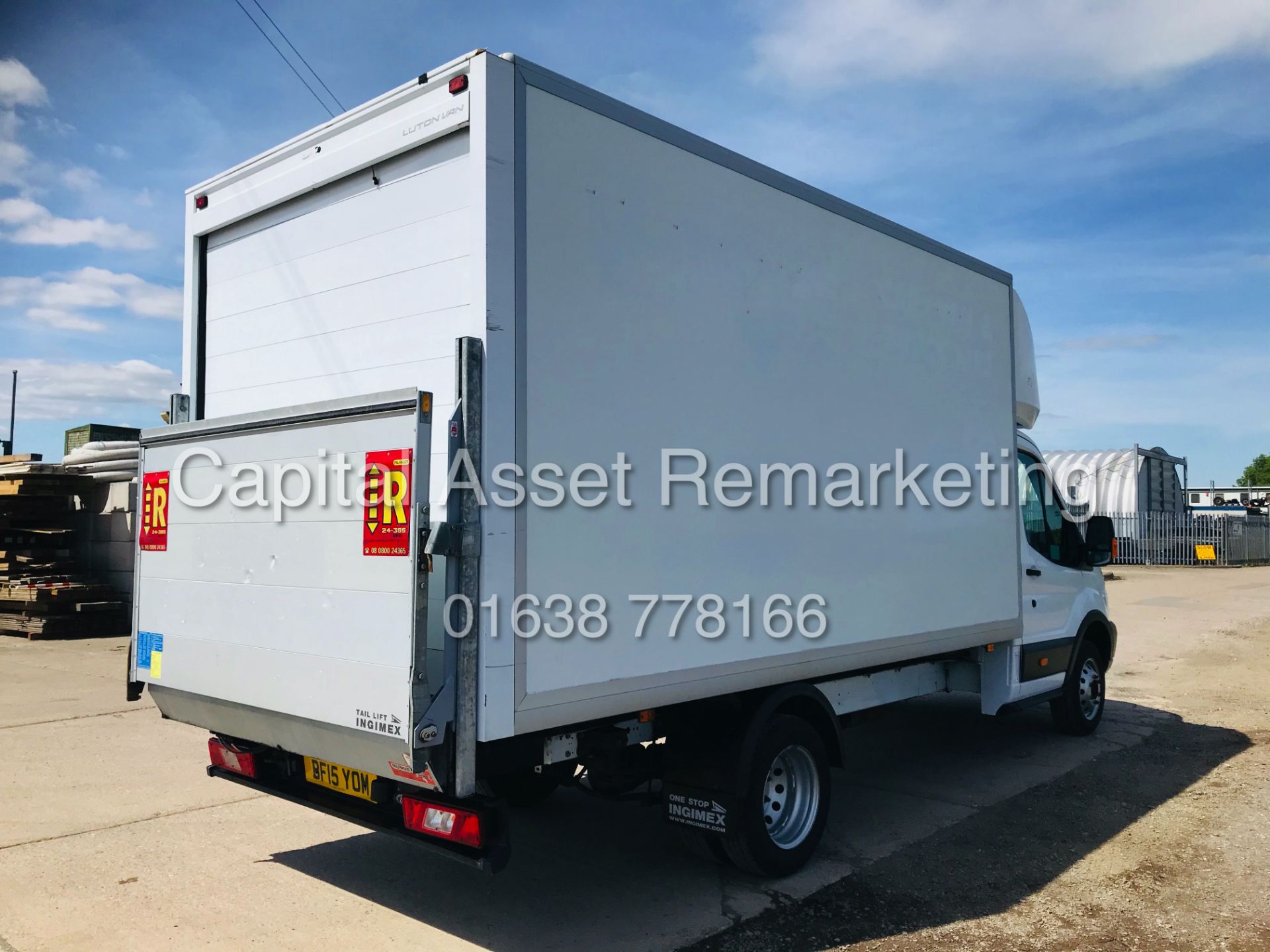 On Sale FORD TRANSIT T350L "LWB" LUTON BOX VAN - TWIN WHEELER - 3500KG- 15 REG -LOW MILES -TAIL LIFT - Image 11 of 27