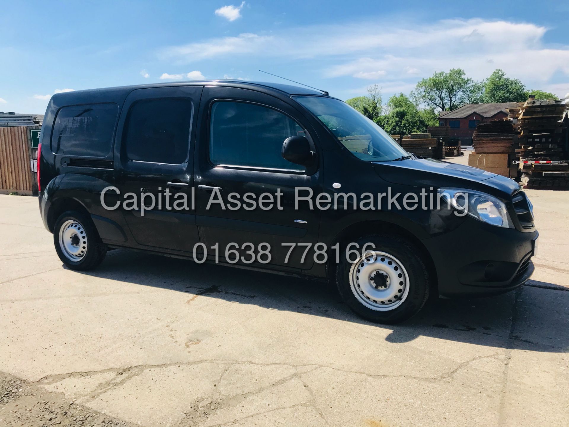 ON SALE MERCEDES CITAN 109CDI"BLUE EFFICIENCY X LONG WHEEL BASE -2017 MODEL-1 KEEPER AC BLACK -EURO6