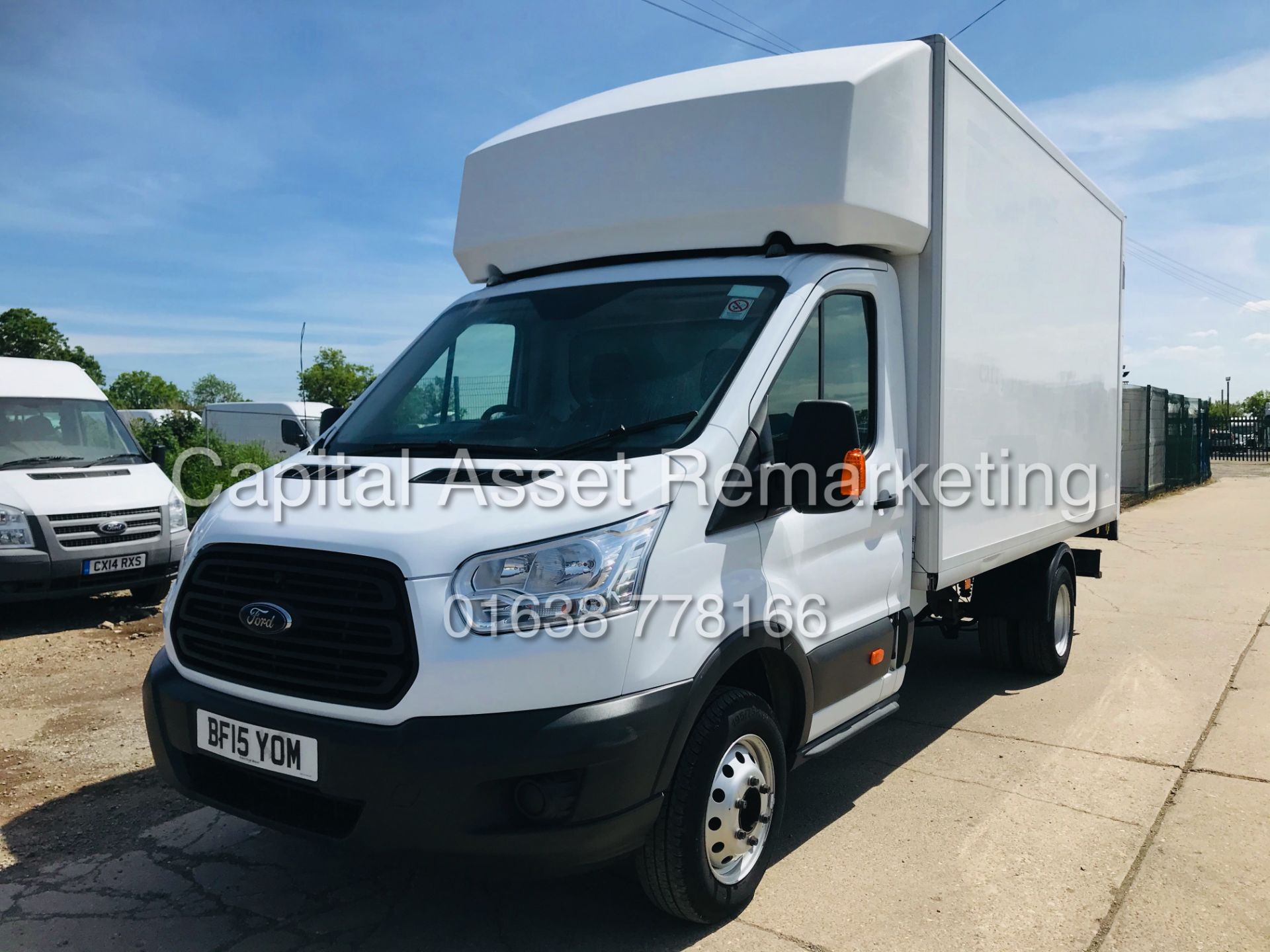 On Sale FORD TRANSIT T350L "LWB" LUTON BOX VAN - TWIN WHEELER - 3500KG- 15 REG -LOW MILES -TAIL LIFT - Image 5 of 27