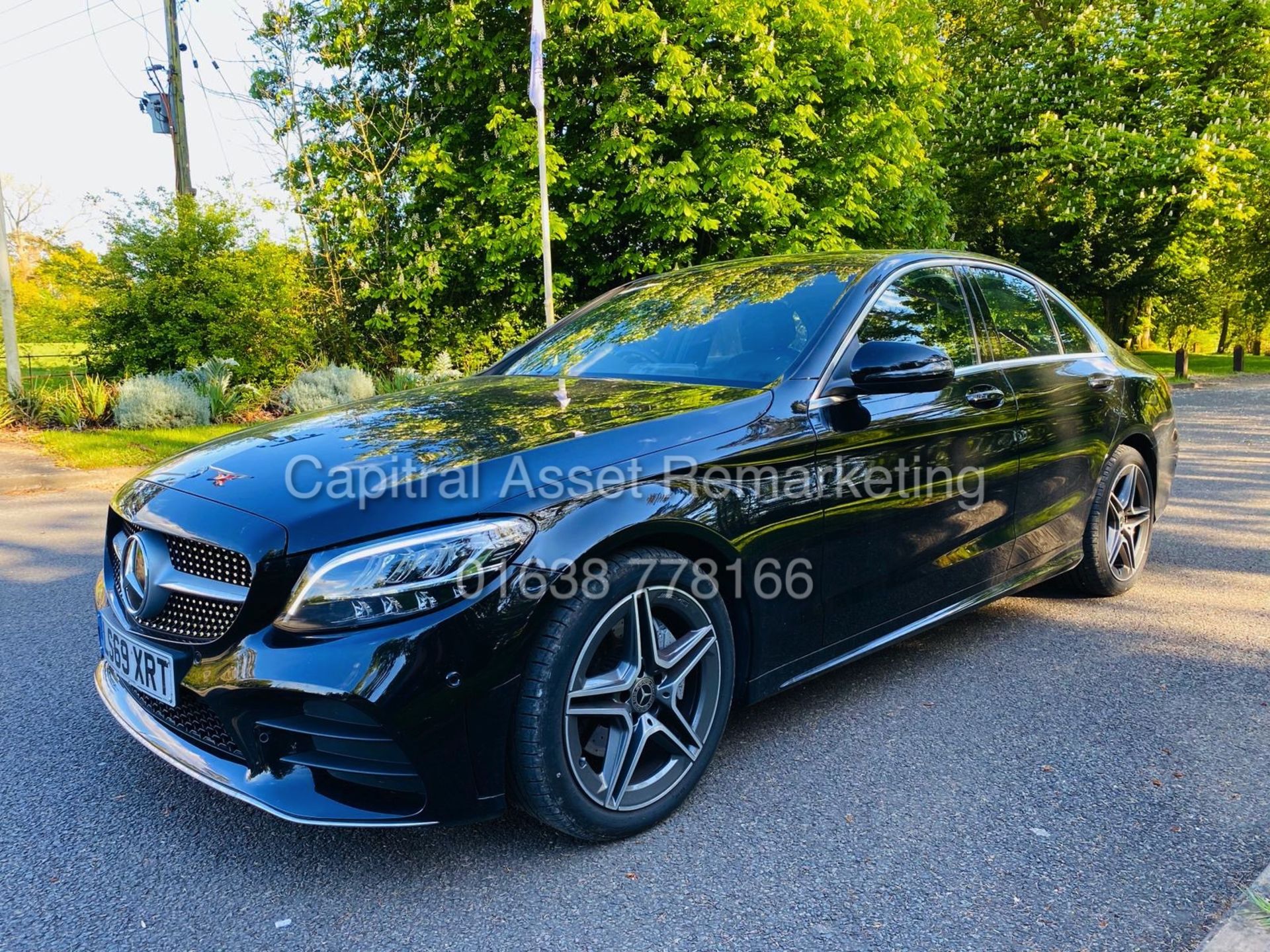 MERCEDES C220d "AMG-LINE" 9G TRONIC (69 REG - FACELIFT MODEL) 1 OWNER *GREAT SPEC* A MUST SEE