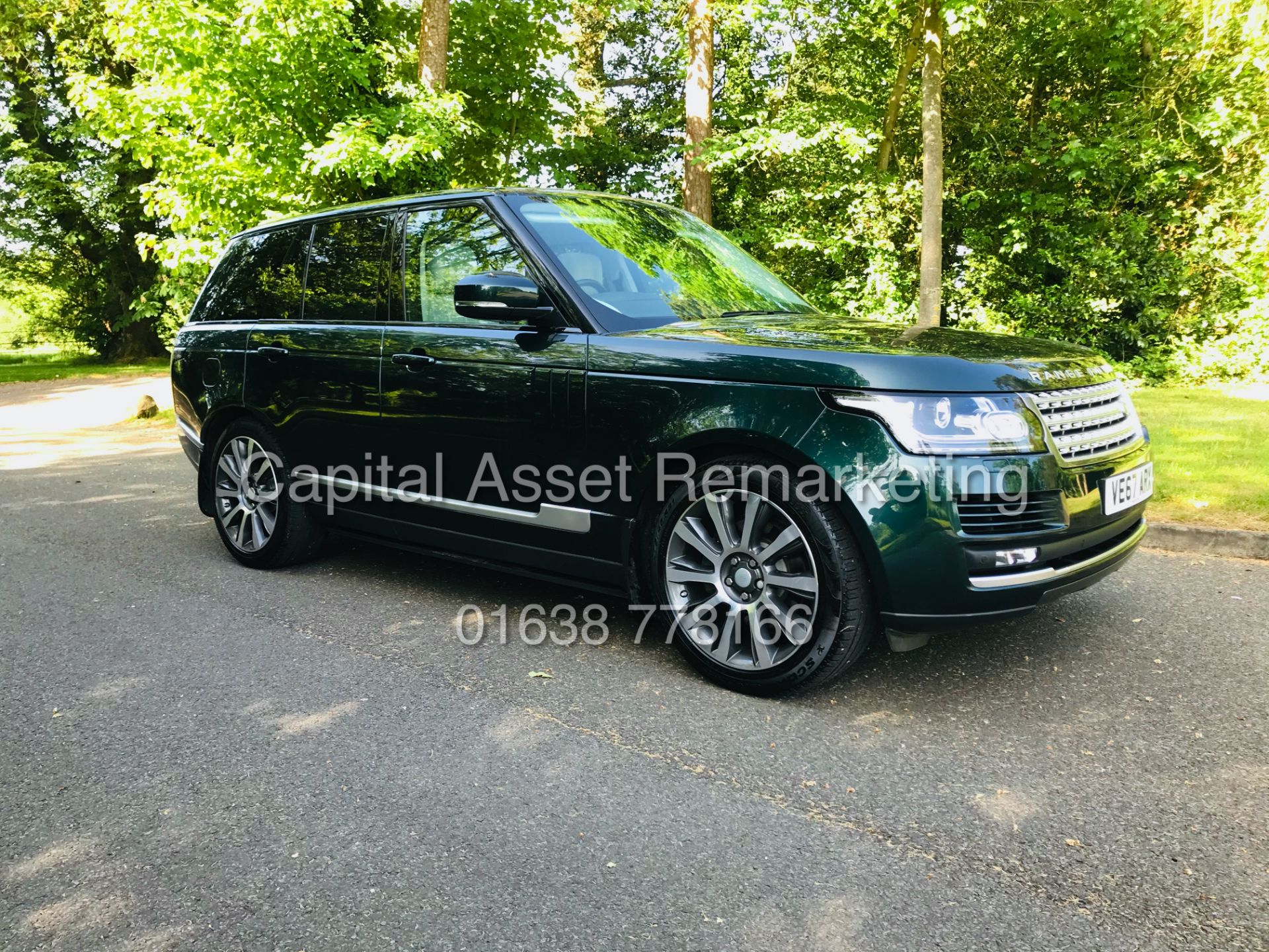 (On Sale) RANGE ROVER VOGUE 3.0 TDV6 "AUTO" (67 REG) 1 OWNER - PAN ROOF - LOW MILES - NO VAT - Image 2 of 45