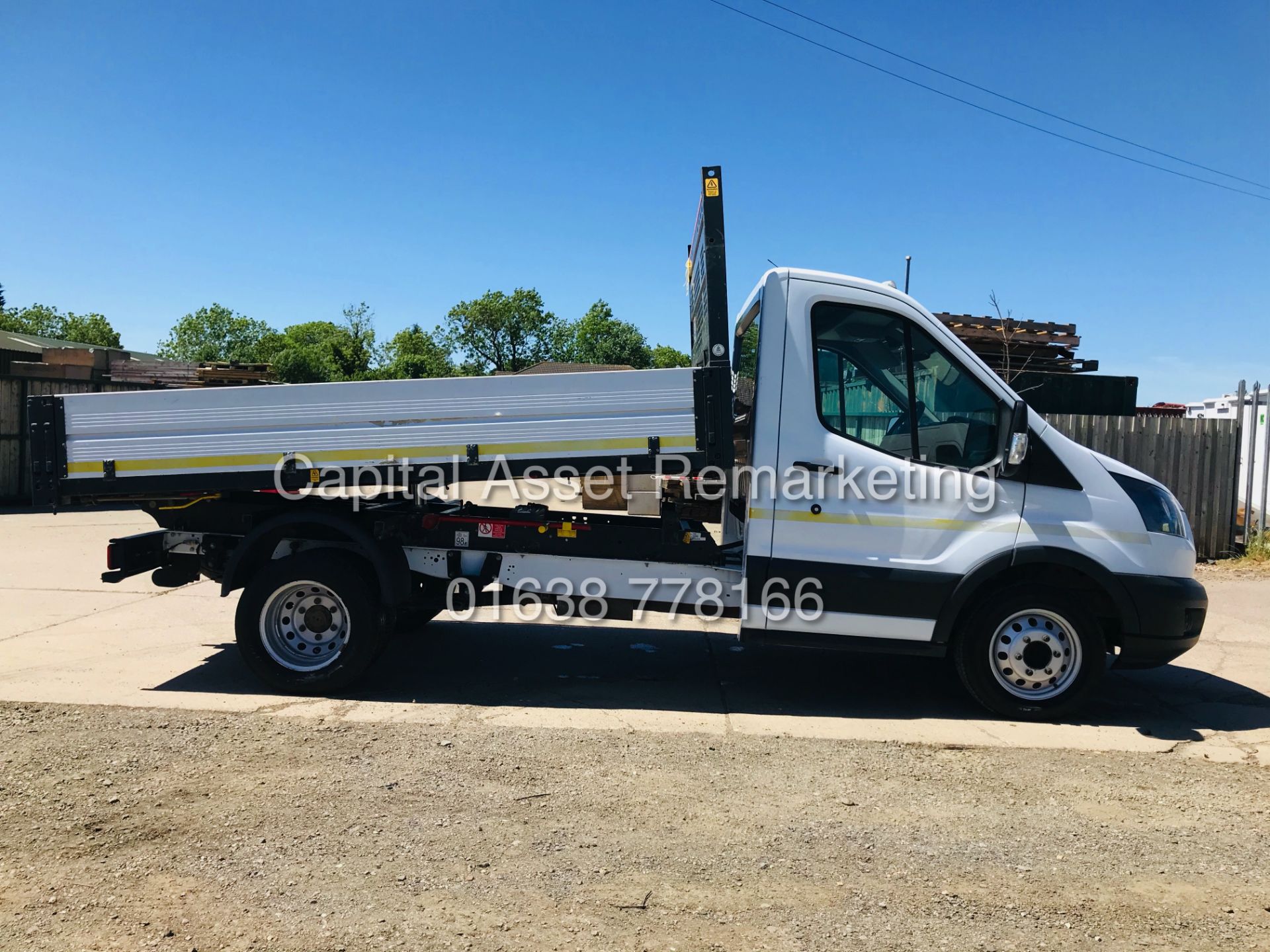 FORD TRANSIT T350 2.0TDCI (130) TWIN WHEEL TIPPER (17 REG) EURO 6 / AD BLUE - 1 OWNER FSH - 3500KG - Image 14 of 31