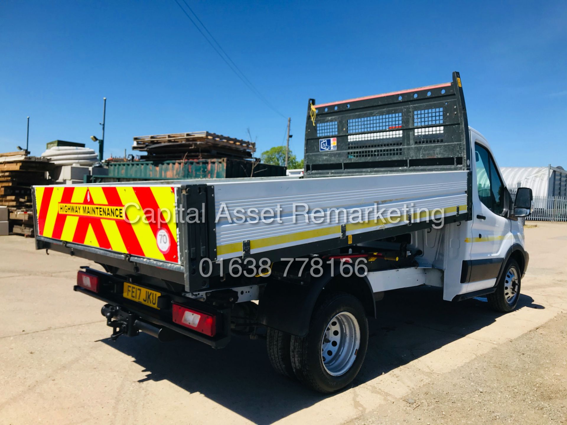 FORD TRANSIT T350 2.0TDCI (130) TWIN WHEEL TIPPER (17 REG) EURO 6 / AD BLUE - 1 OWNER FSH - 3500KG - Image 13 of 31