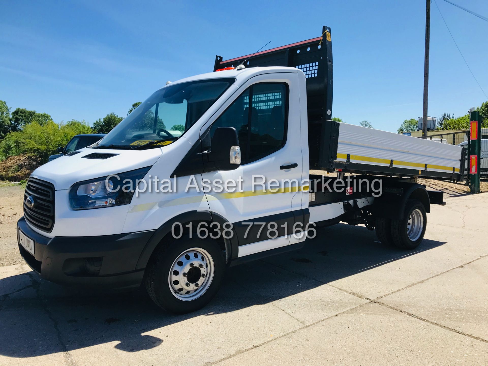 FORD TRANSIT T350 2.0TDCI (130) TWIN WHEEL TIPPER (17 REG) EURO 6 / AD BLUE - 1 OWNER FSH - 3500KG - Image 8 of 31