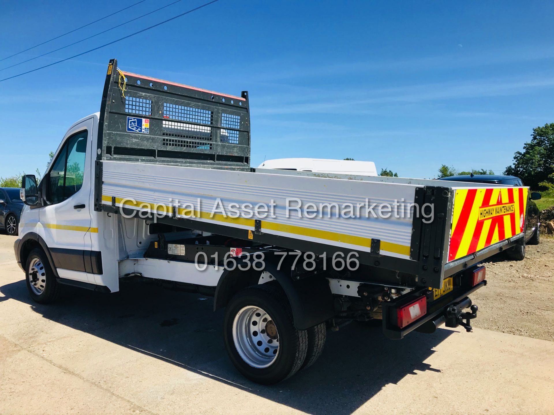 FORD TRANSIT T350 2.0TDCI (130) TWIN WHEEL TIPPER (17 REG) EURO 6 / AD BLUE - 1 OWNER FSH - 3500KG - Image 11 of 31