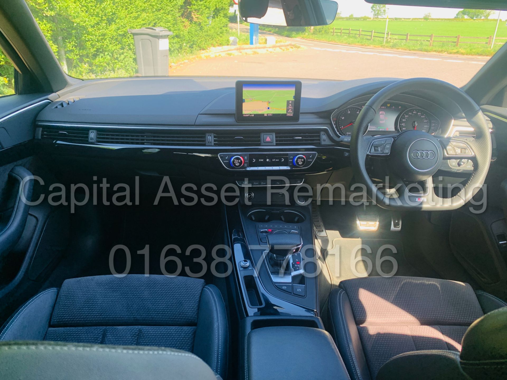 AUDI A4 'S-LINE' *BLACK EDITION* SALOON (2019) '2.0 TDI -190 BHP- S TRONIC AUTO' *SAT NAV* (1 OWNER) - Image 35 of 53