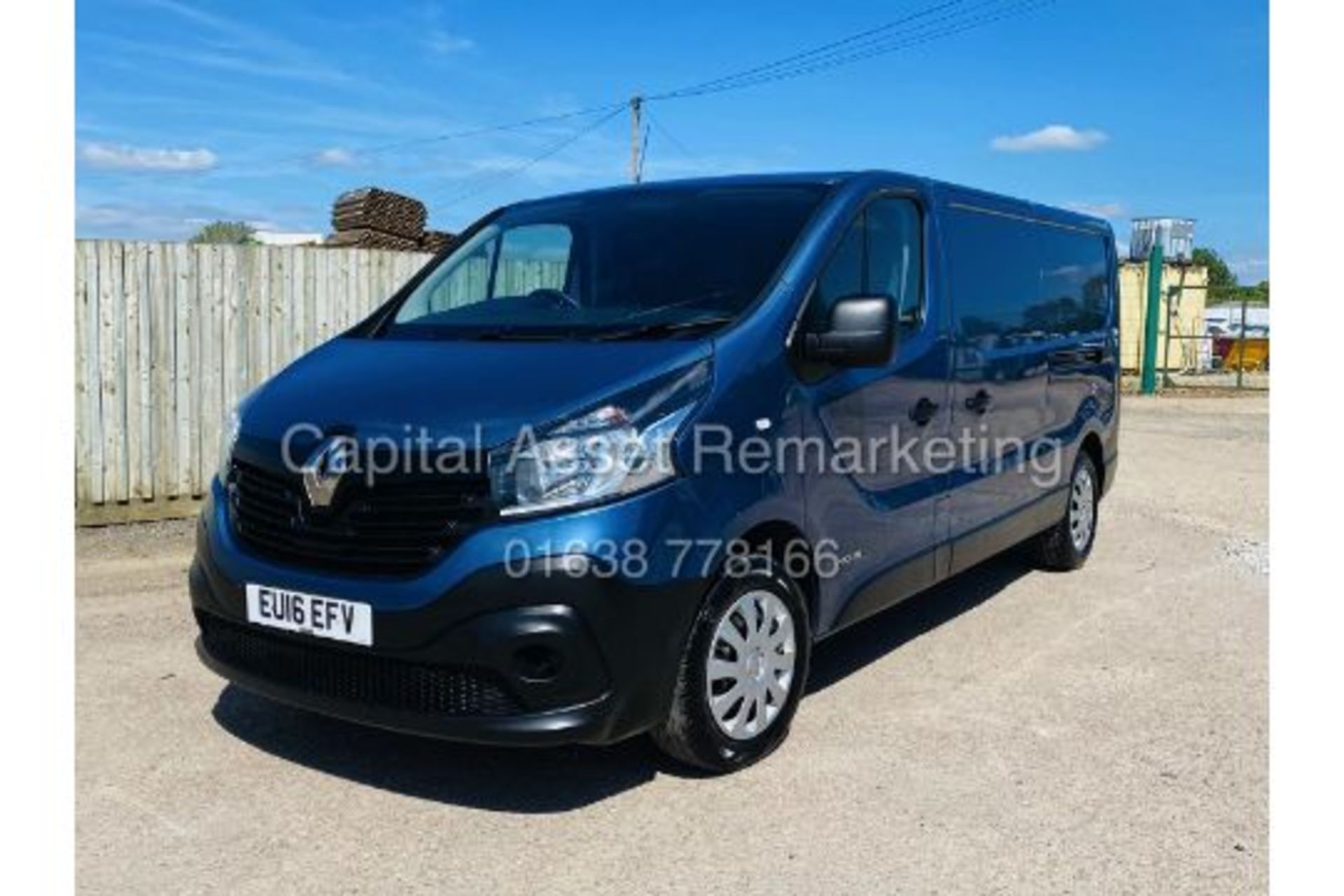 (ON SALE) RENAULT TRAFIC 1.6DCI "BUSINESS EDITION" LWB - 16 REG - AIR CON - MET PAINT - ELEC PACK - Image 2 of 21