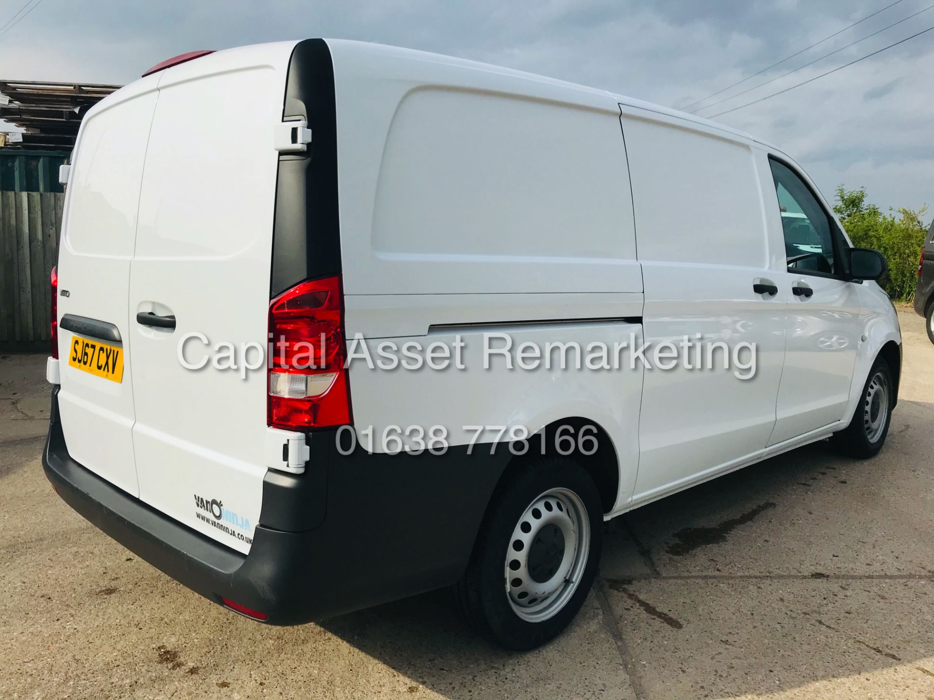 ON SALE MERCEDES VITO 111CDI "LWB" (2018 MODEL) 1 OWNER *AIR CON* ELEC PACK - CRUISE -*EURO 6* - Image 13 of 26