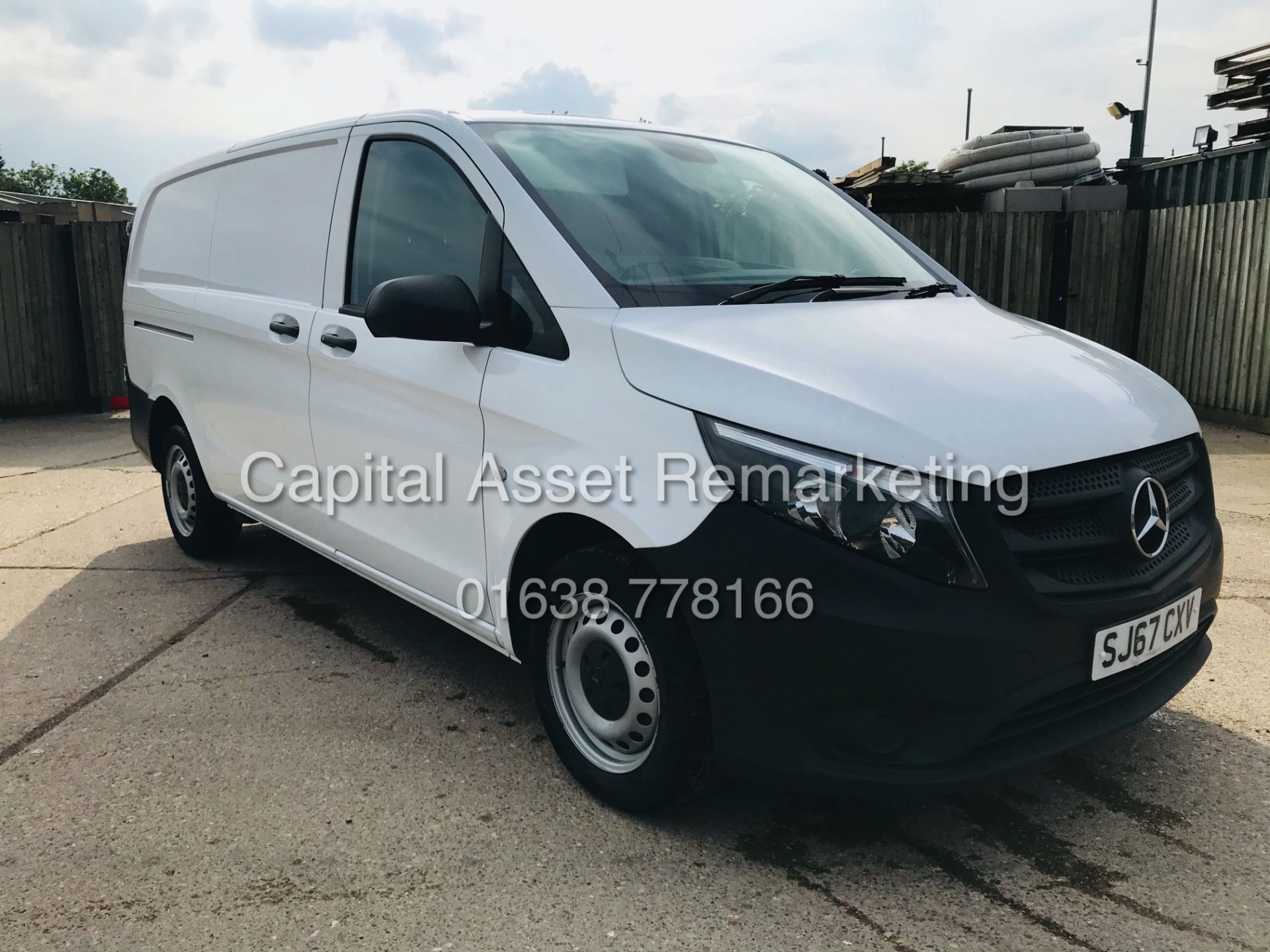 ON SALE MERCEDES VITO 111CDI "LWB" (2018 MODEL) 1 OWNER *AIR CON* ELEC PACK - CRUISE -*EURO 6* - Image 3 of 26