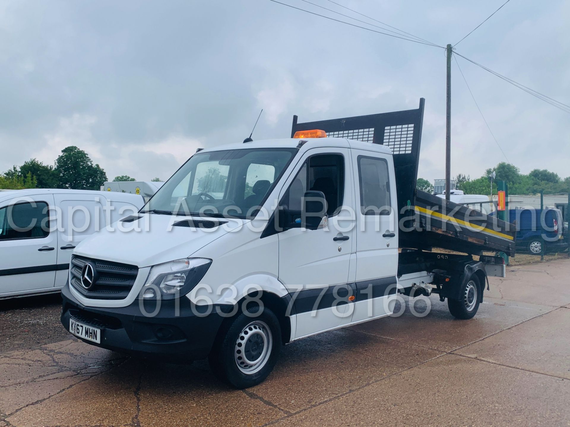 (On Sale) MERCEDES-BENZ 314 CDI *LWB - D/CAB TIPPER* (67 REG - EURO 6) '140 BHP - 6 SPEED' (1 OWNER) - Image 7 of 37