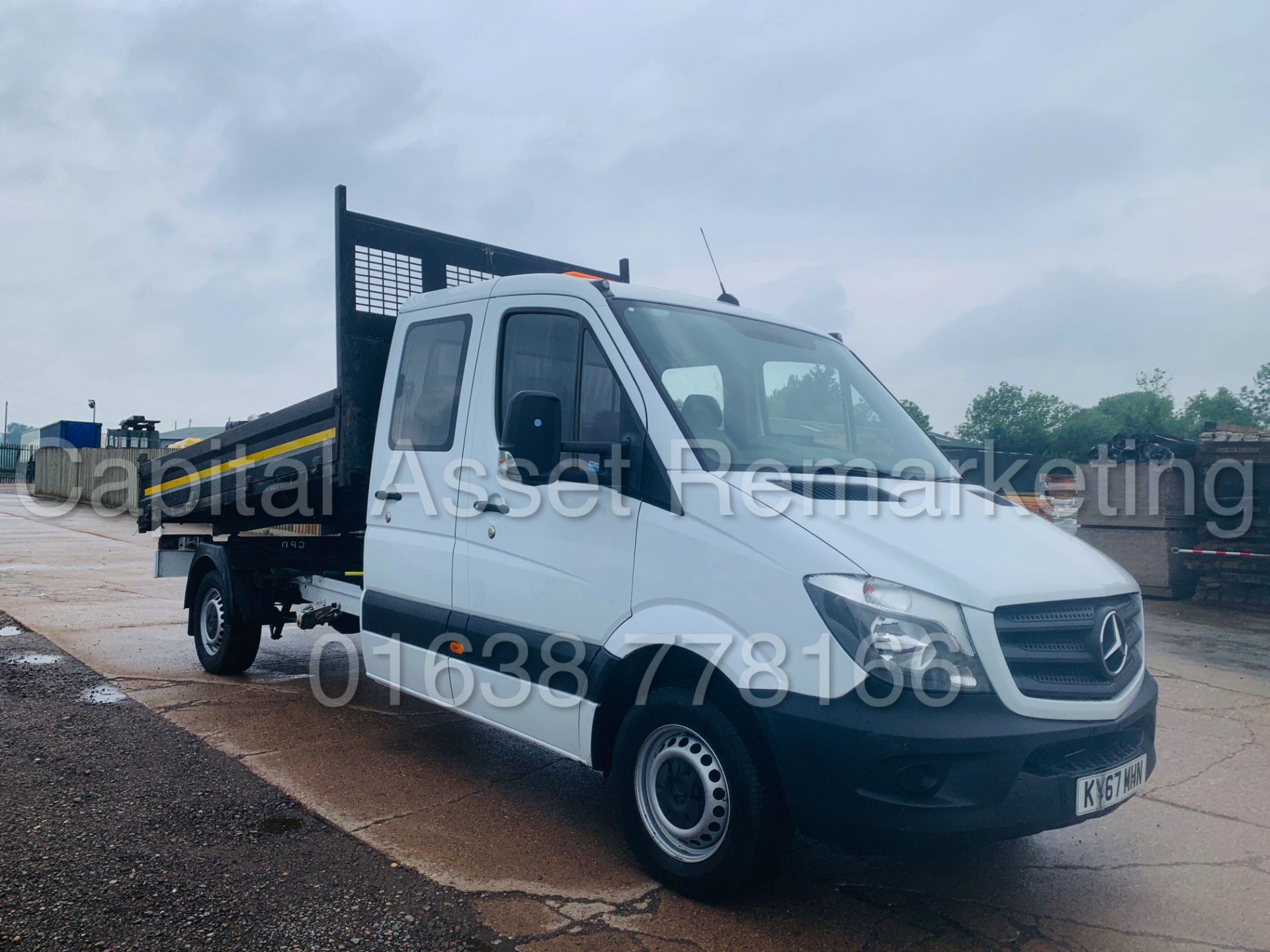 (On Sale) MERCEDES-BENZ 314 CDI *LWB - D/CAB TIPPER* (67 REG - EURO 6) '140 BHP - 6 SPEED' (1 OWNER) - Image 3 of 37