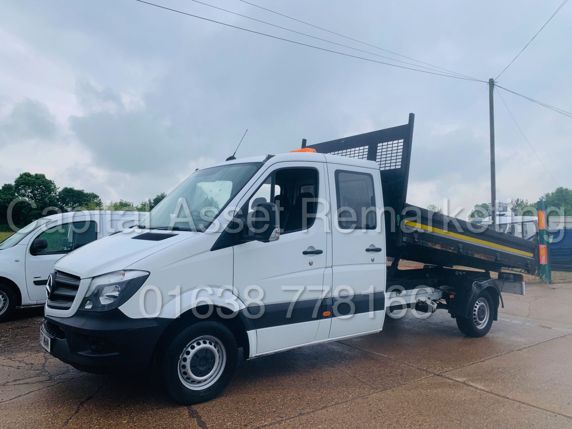 (On Sale) MERCEDES-BENZ 314 CDI *LWB - D/CAB TIPPER* (67 REG - EURO 6) '140 BHP - 6 SPEED' (1 OWNER) - Image 8 of 37