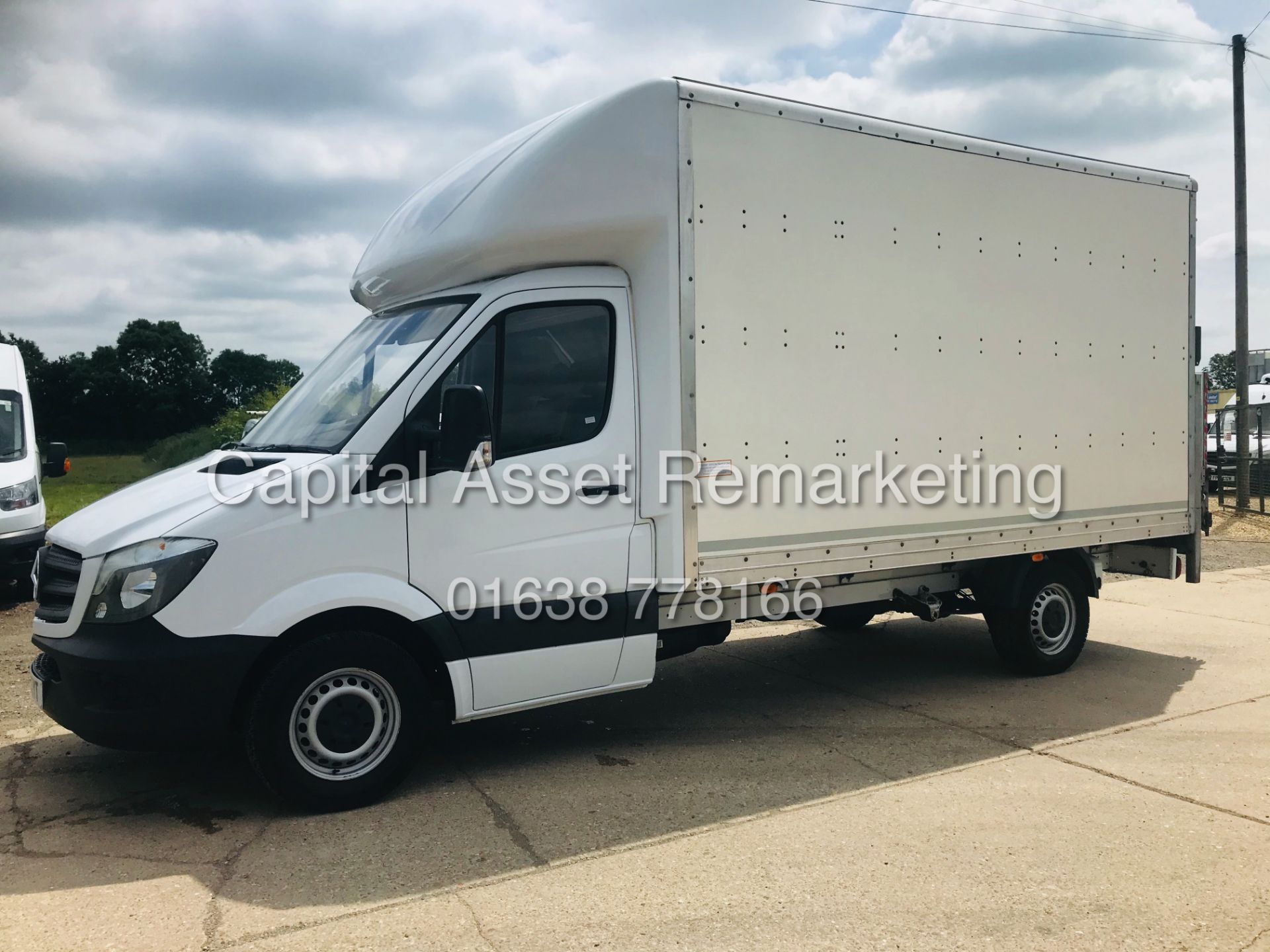 ON SALE MERCEDES SPRINTER 313CDI "130BHP" LWB / 14 FOOT LUTON BOX VAN (16 REG) - ELECTRIC TAIL LIFT - Image 6 of 19