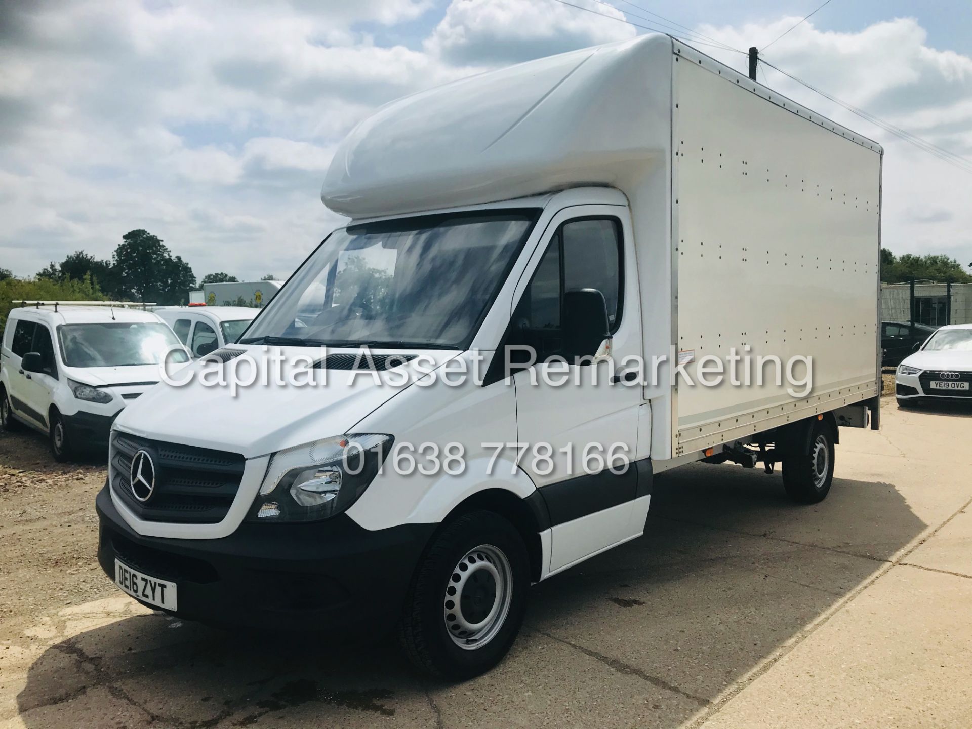 ON SALE MERCEDES SPRINTER 313CDI "130BHP" LWB / 14 FOOT LUTON BOX VAN (16 REG) - ELECTRIC TAIL LIFT - Image 4 of 19