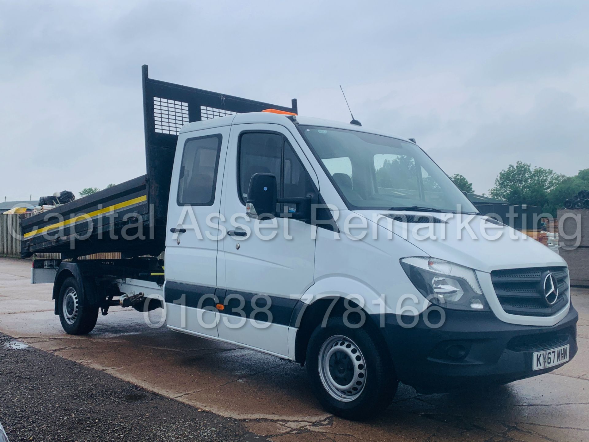 (On Sale) MERCEDES-BENZ 314 CDI *LWB - D/CAB TIPPER* (67 REG - EURO 6) '140 BHP - 6 SPEED' (1 OWNER)