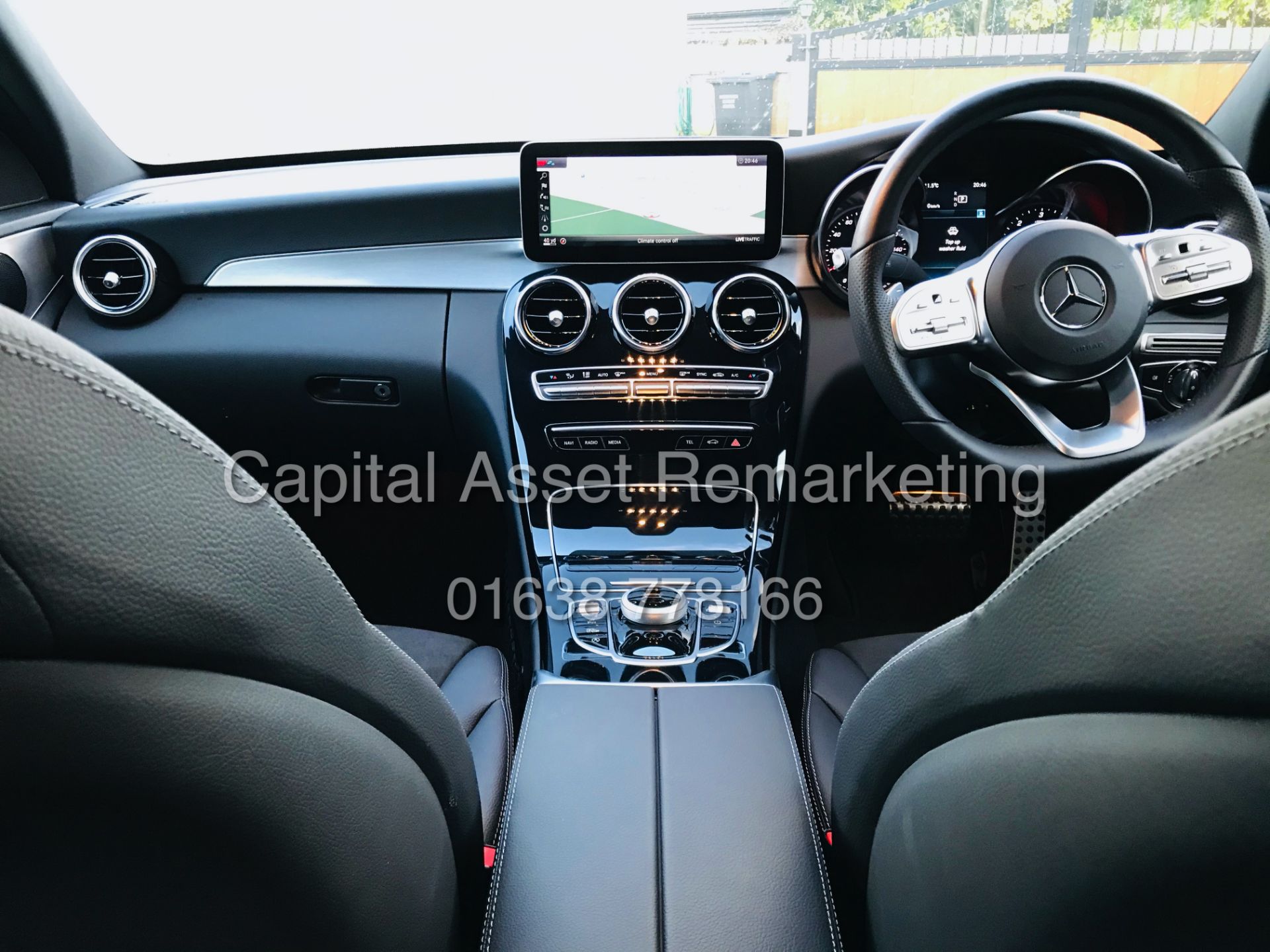 (On Sale) MERCEDES C220d "AMG LINE" 9G TRONIC AUTO (69 REG) 'SAT NAV - LEATHER'. **MASSIVE SPEC** - Image 12 of 35