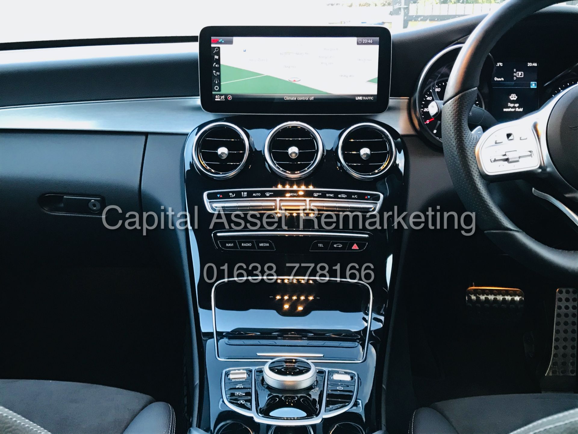 (On Sale) MERCEDES C220d "AMG LINE" 9G TRONIC AUTO (69 REG) 'SAT NAV - LEATHER'. **MASSIVE SPEC** - Image 13 of 35