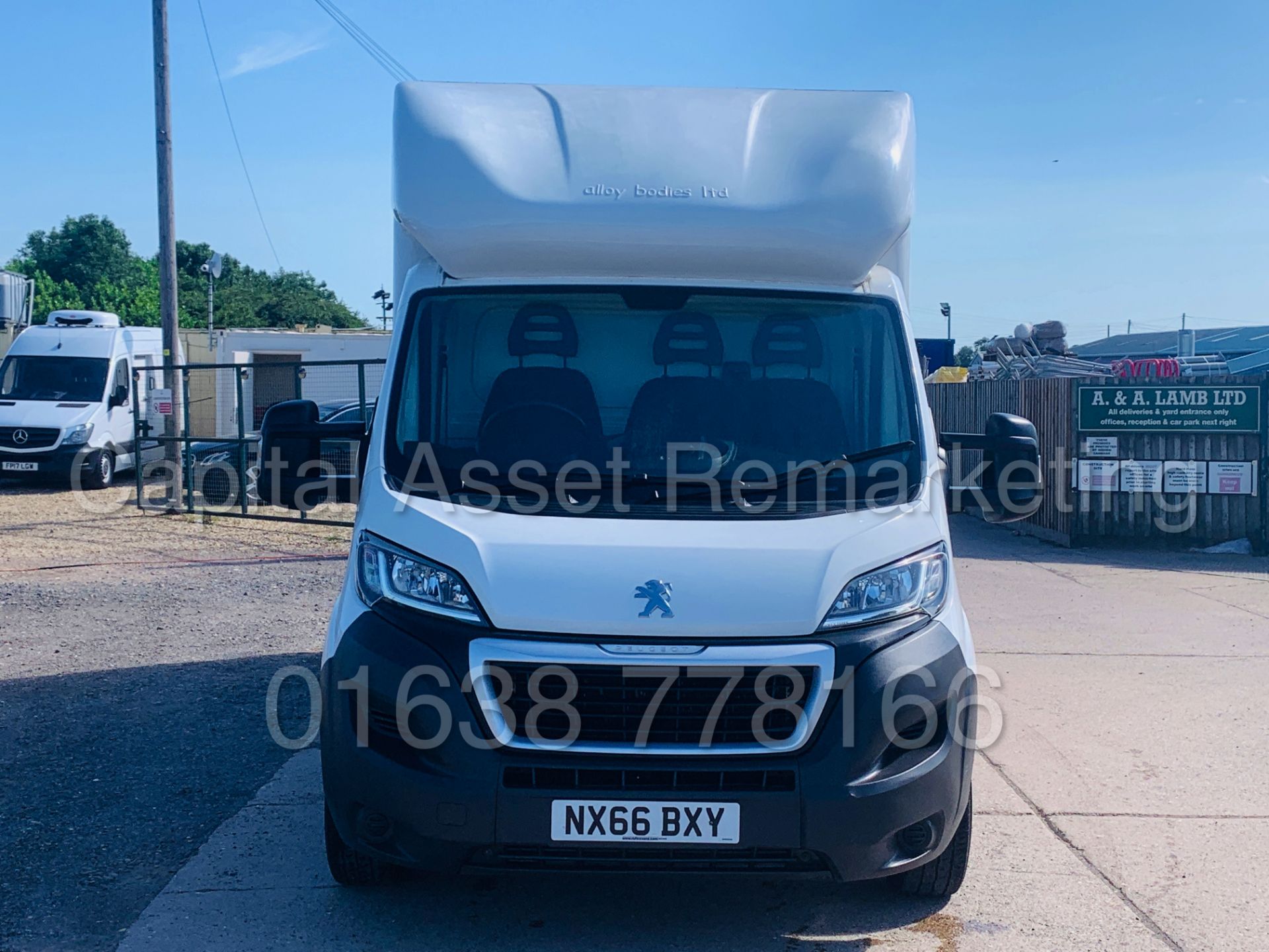 (On Sale) PEUGEOT BOXER *LWB- LO-LOADER / LUTON* (2017 - EURO 6) '2.2 HDI - 6 SPEED' (1 OWNER) - Image 4 of 37