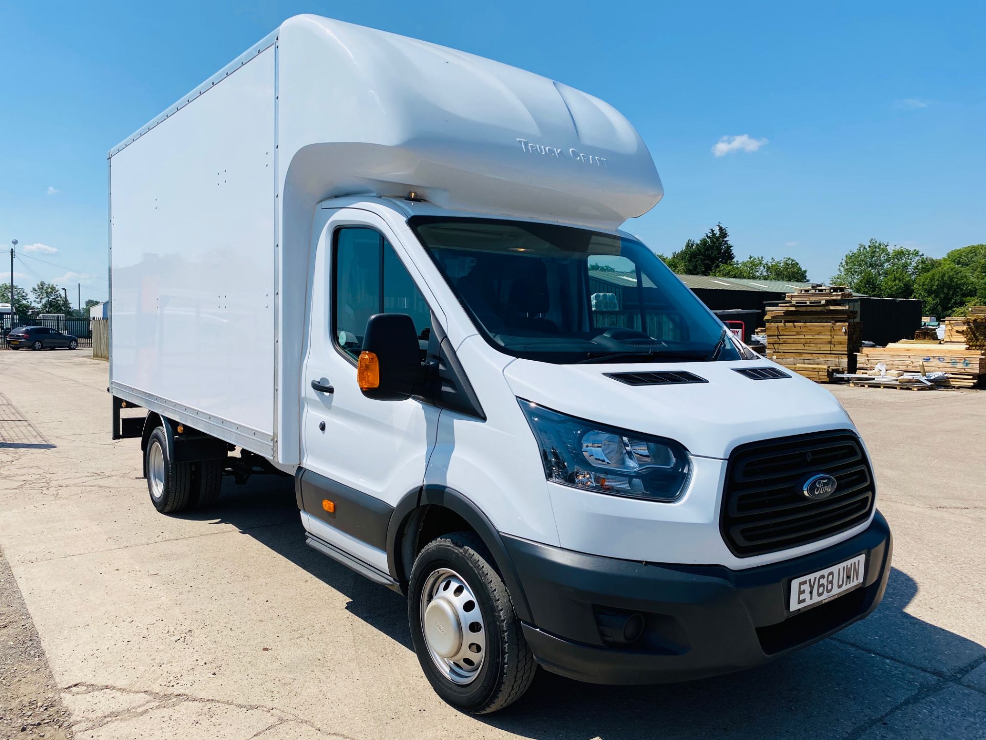 ON SALE FORD TRANSIT T350L "130" 2.0TDCI LWB LUTON-TWIN REAR WHEELS - TAIL LIFT- 2019 MODEL-ONLY 26K - Image 2 of 16