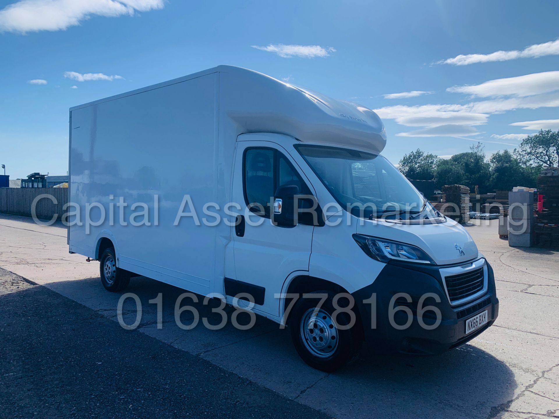 ON SALE PEUGEOT BOXER *LWB- LO-LOADER / LUTON* (2017 - EURO 6) '2.2 HDI - 6 SPEED' (1 OWNER - FSH - Image 2 of 35
