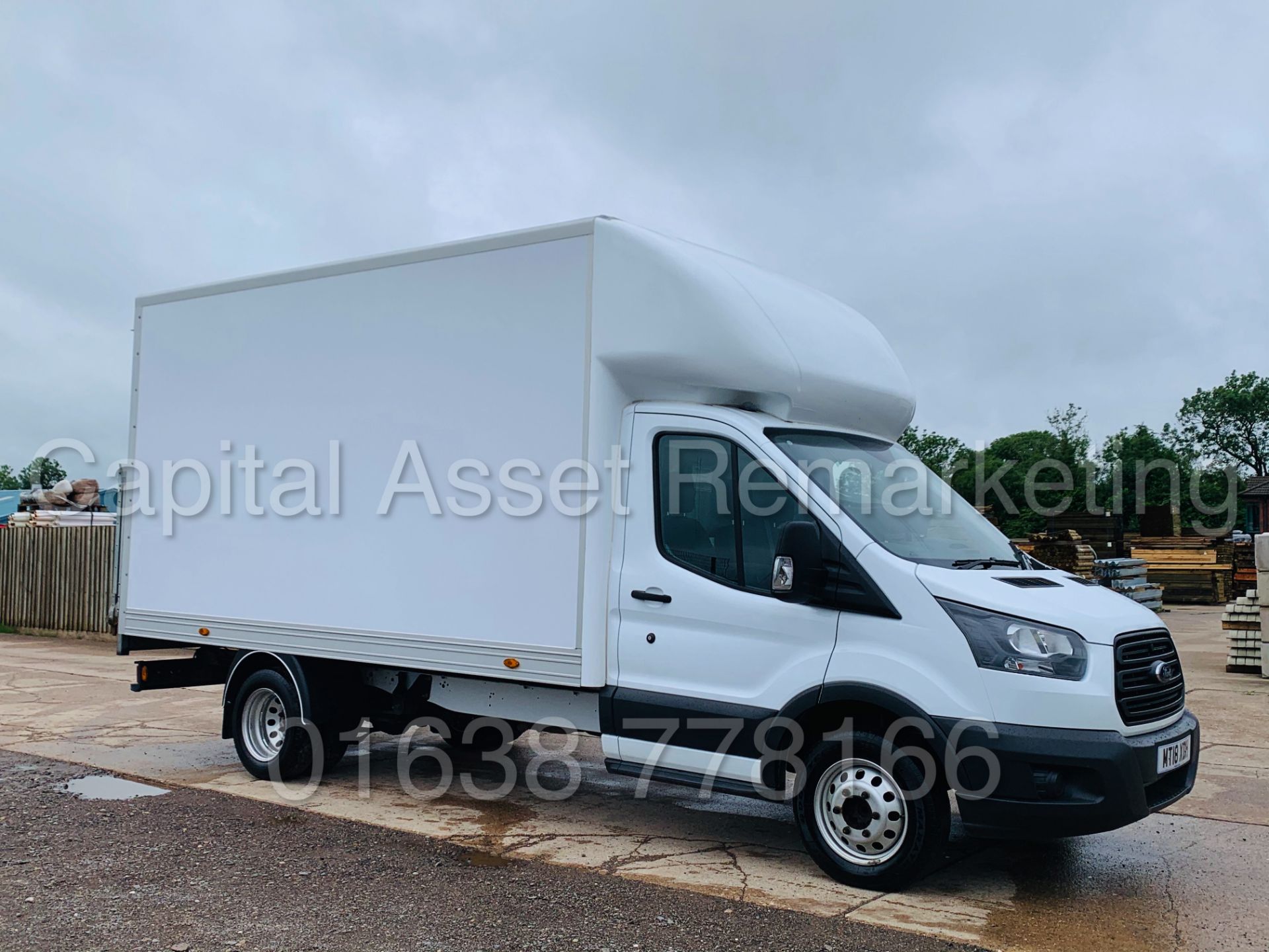 FORD TRANSIT T350 *LWB -LUTON / BOX VAN* (2018 - EURO 6) '2.0 TDCI - 130 BHP - 6 SPEED' *8000 MILES*