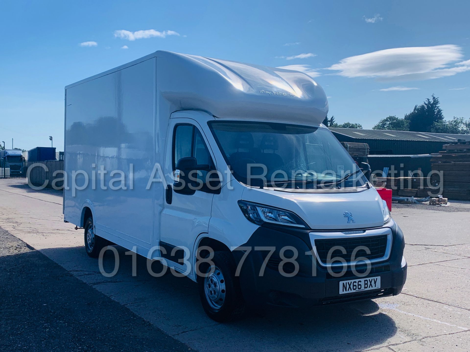 ON SALE PEUGEOT BOXER *LWB- LO-LOADER / LUTON* (2017 - EURO 6) '2.2 HDI - 6 SPEED' (1 OWNER - FSH - Image 3 of 35