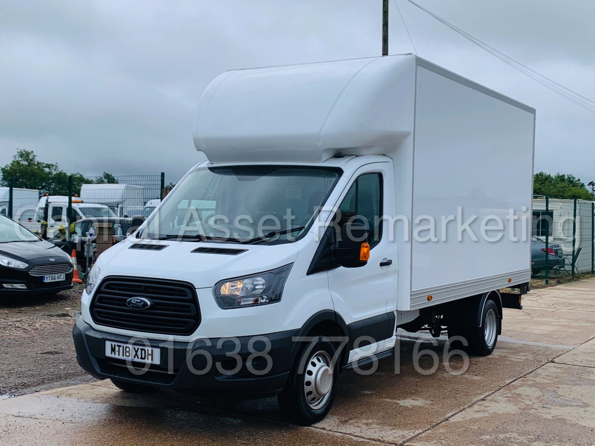 FORD TRANSIT T350 *LWB -LUTON / BOX VAN* (2018 - EURO 6) '2.0 TDCI - 130 BHP - 6 SPEED' *8000 MILES* - Image 5 of 40