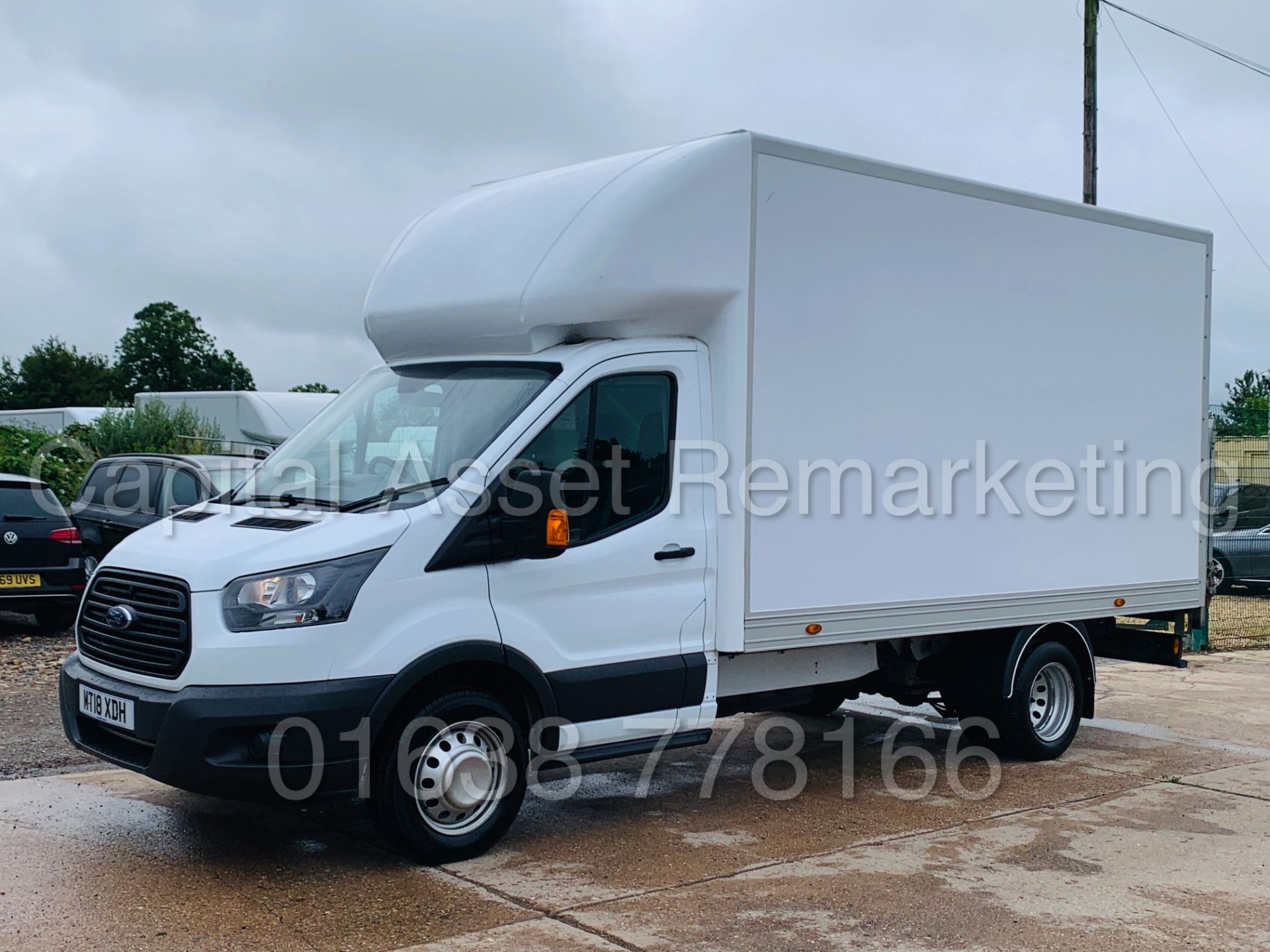 FORD TRANSIT T350 *LWB -LUTON / BOX VAN* (2018 - EURO 6) '2.0 TDCI - 130 BHP - 6 SPEED' *8000 MILES* - Image 7 of 40