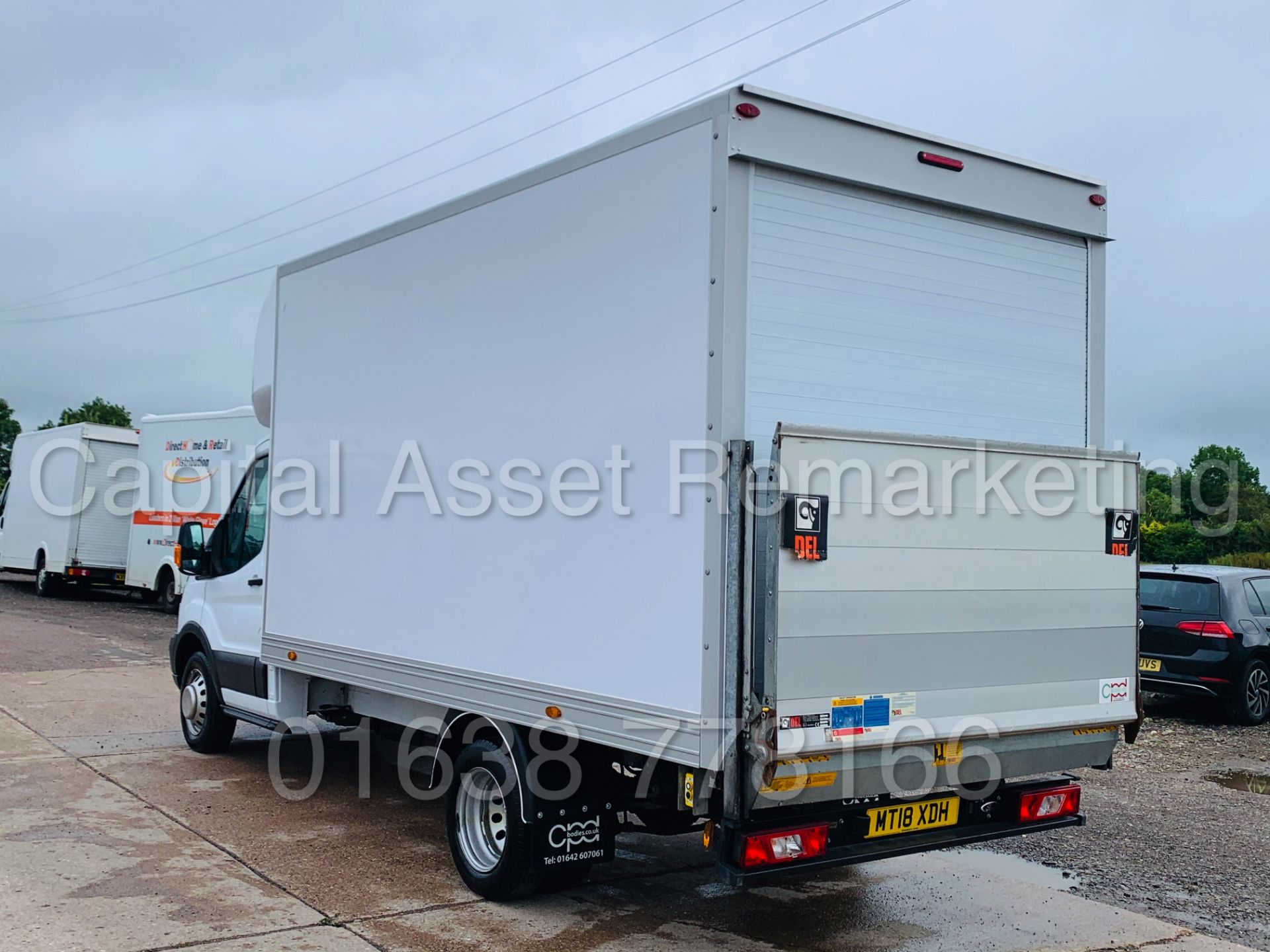 FORD TRANSIT T350 *LWB -LUTON / BOX VAN* (2018 - EURO 6) '2.0 TDCI - 130 BHP - 6 SPEED' *8000 MILES* - Image 10 of 40